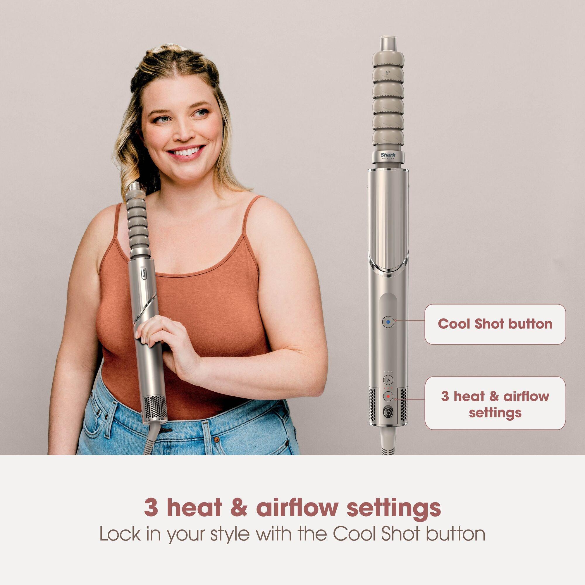 Stone - Shark - FlexStyle 5 in 1 Air Styler & Hair Dryer with Case - 4