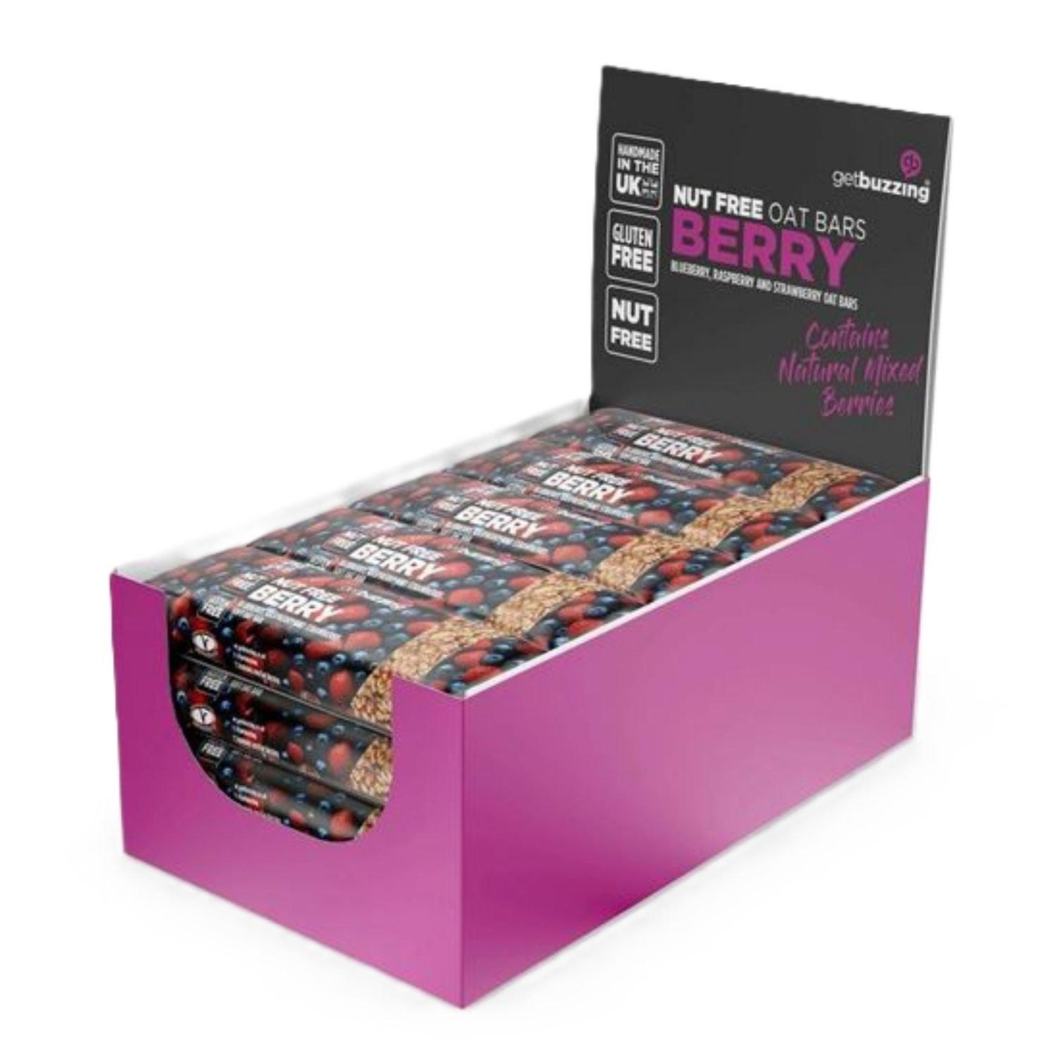 Get Buzzing Flapjack (20 X 62G) - Mixed Berry - Box of 20 - Image 4