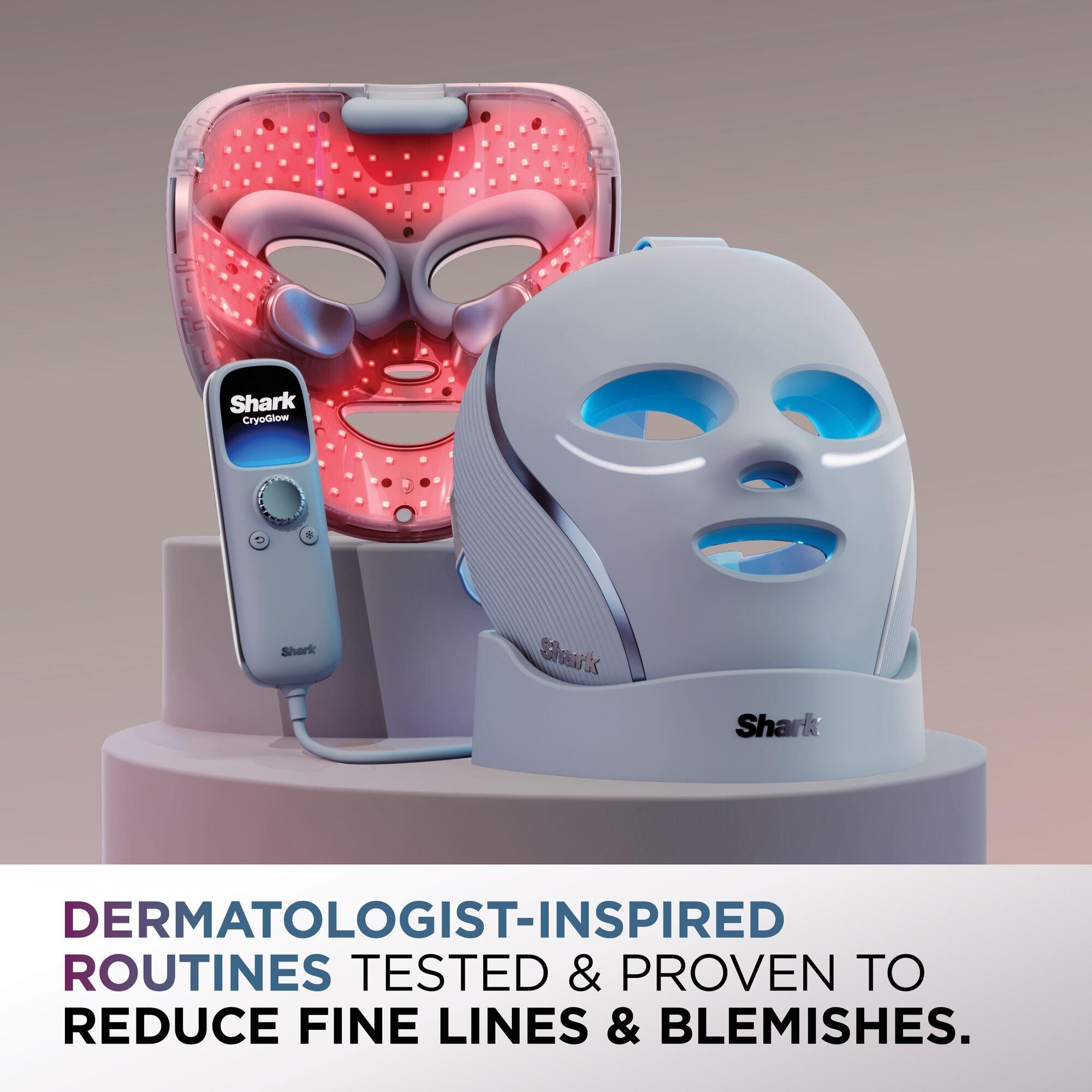 Lilac - Shark - CryoGlow Under Eye Cooling + LED Mask FW312UKPL - 5