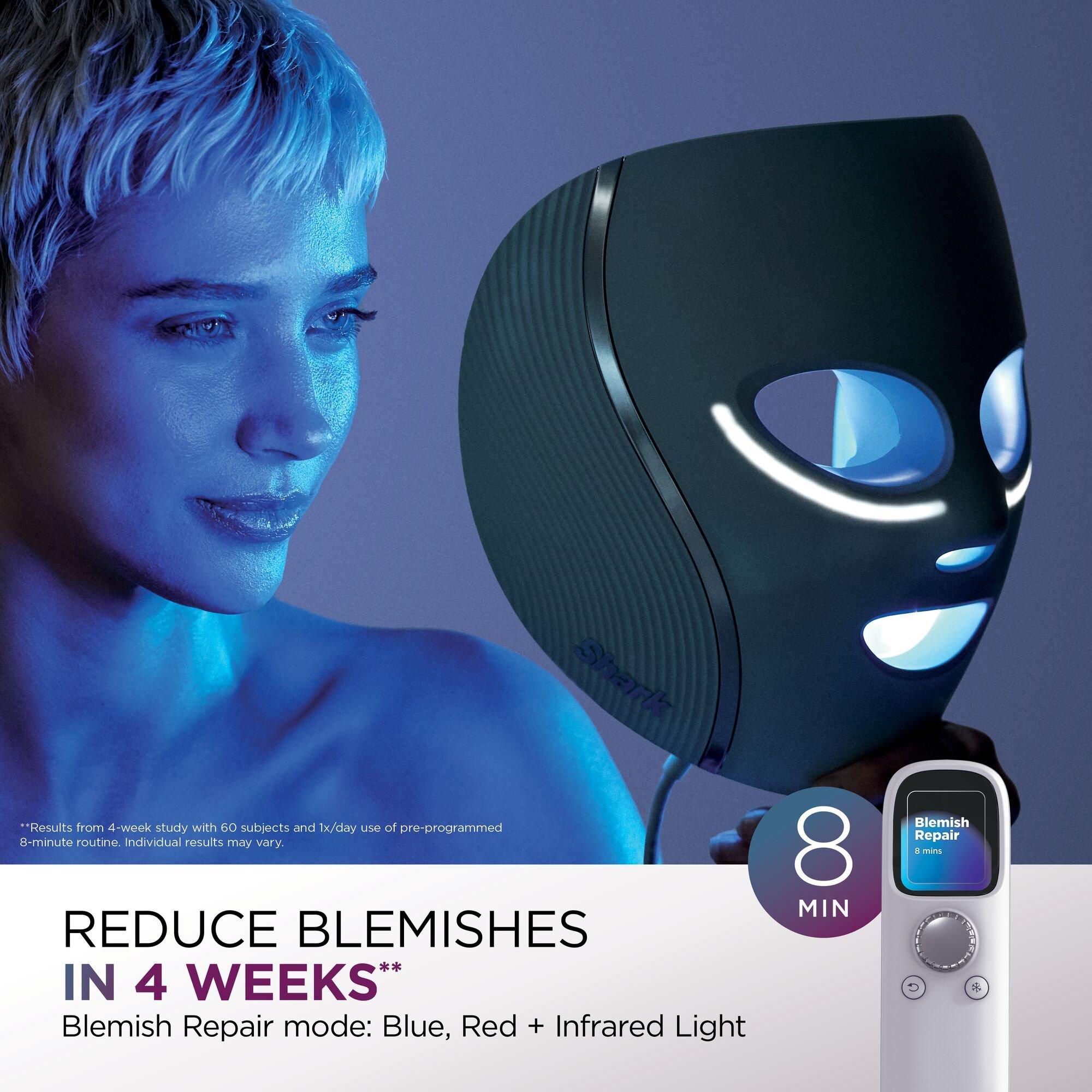 Lilac - Shark - CryoGlow Under Eye Cooling + LED Mask FW312UKPL - 8