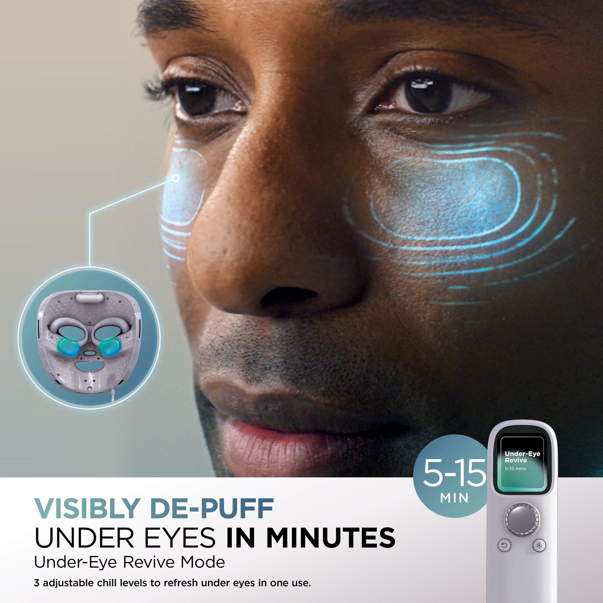 Lilac - Shark - CryoGlow Under Eye Cooling + LED Mask FW312UKPL - 9
