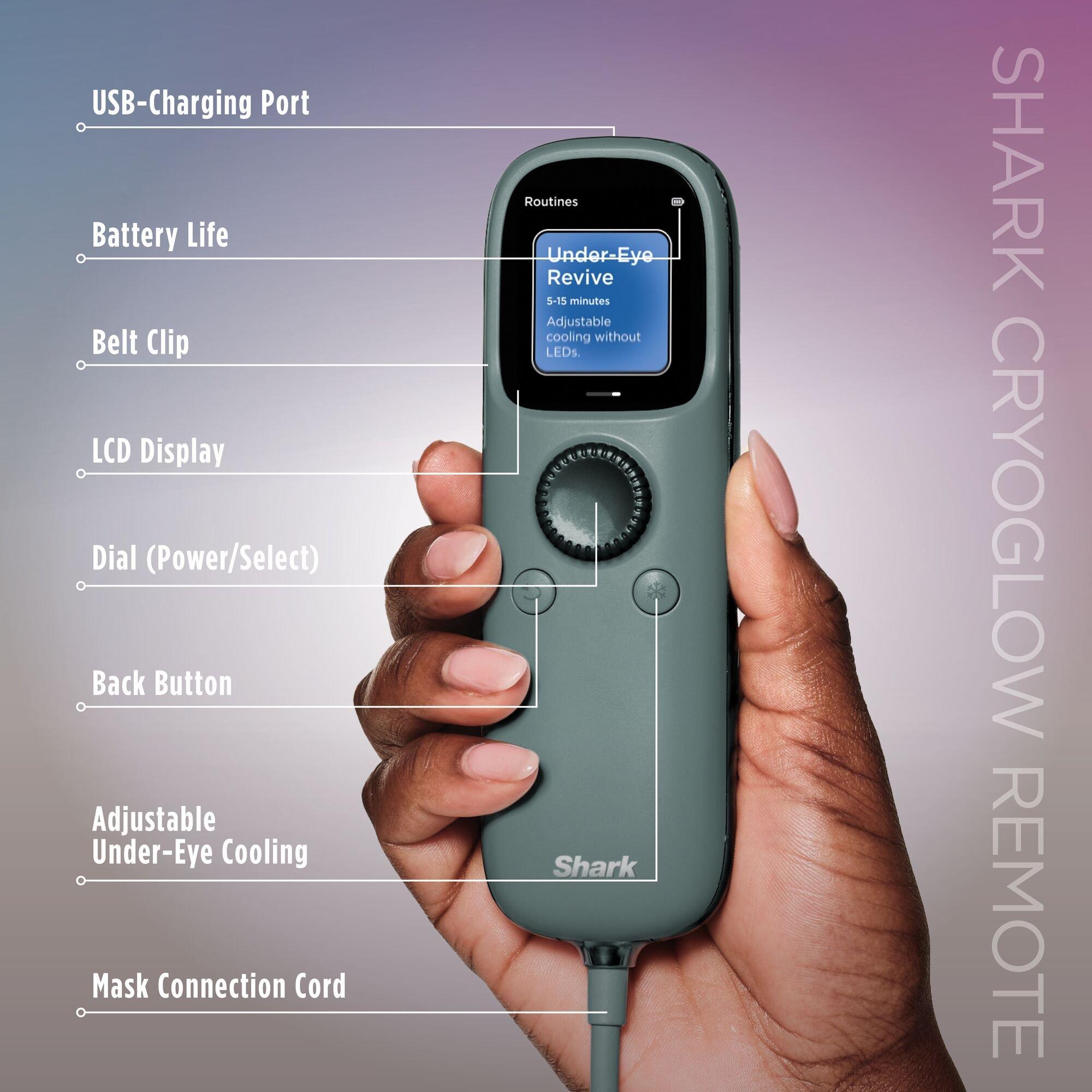 Sage Green - Shark - CryoGlow Mask FW312UKSG Sage Green - 3