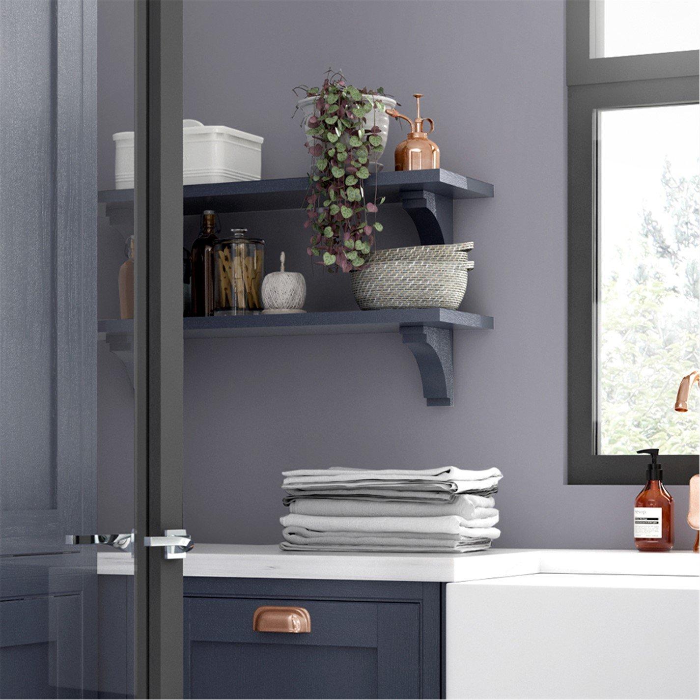 Pale Iris - Laura Ashley - Pale Iris Paint Kitchen and Bathroom 2.5L - 2