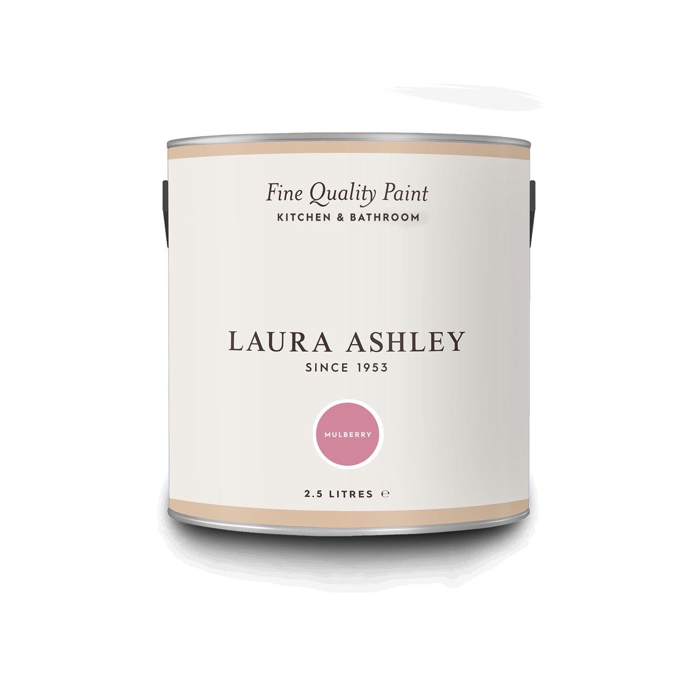 Mulberry - Laura Ashley - Mulberry Paint Kitchen and Bathroom 2.5L - 3