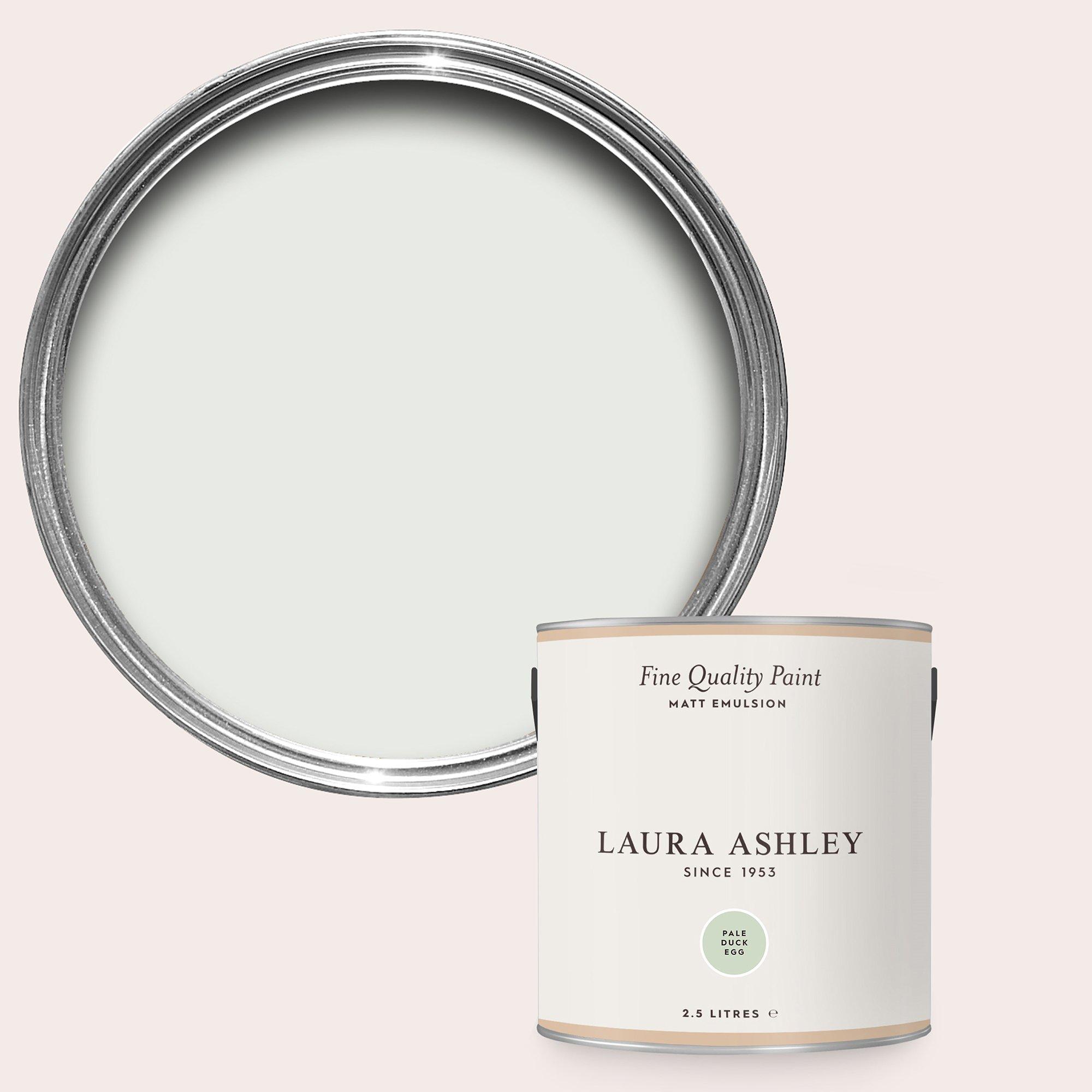 Pale Duck Egg - Laura Ashley - Pale Duck Egg Paint Kitchen and Bathroom 2.5L - 1
