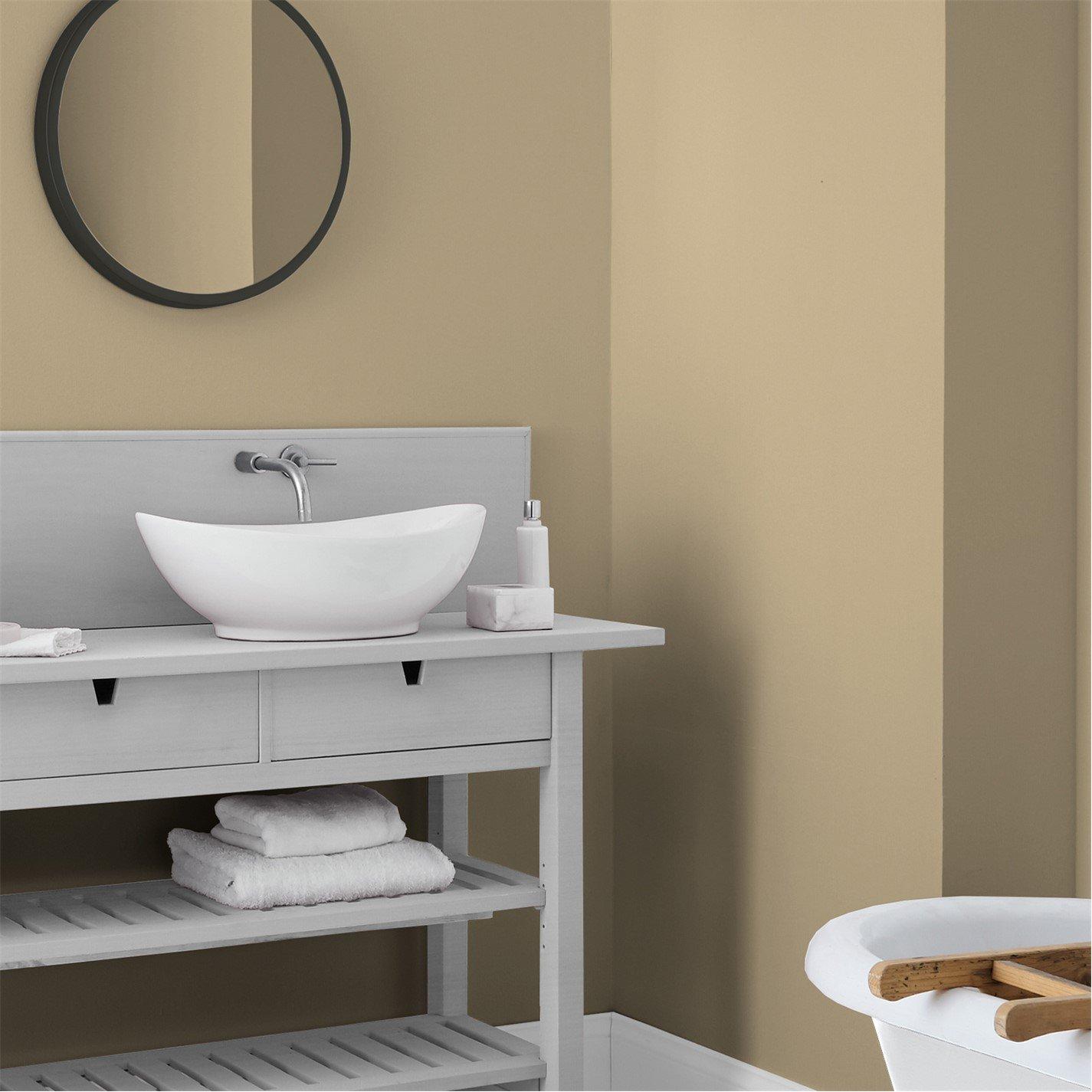 Pale Gold - Laura Ashley - Pale Gold Paint Kitchen and Bathroom 2.5L - 2