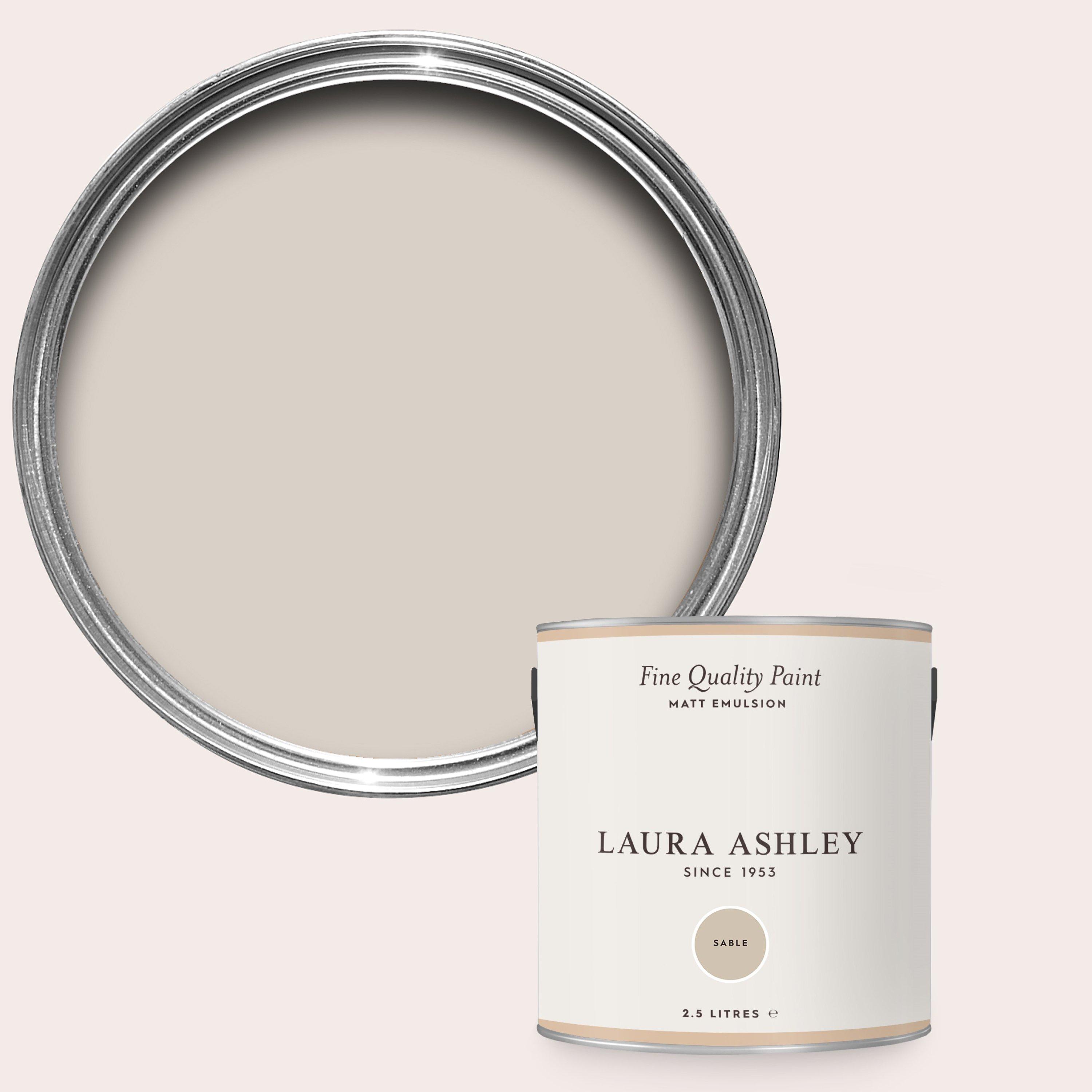Sable - Laura Ashley - Sable Paint Kitchen and Bathroom 2.5L - 1