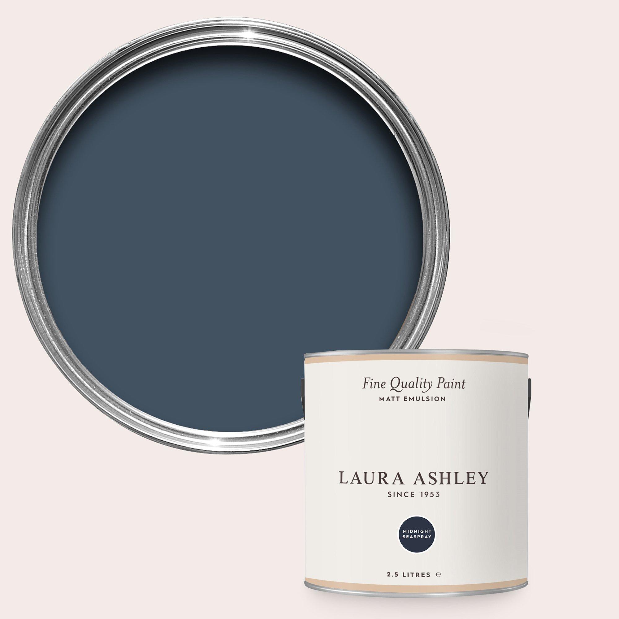 Midnight Seaspr - Laura Ashley - Midnight Seaspray Paint Kitchen and B - 1