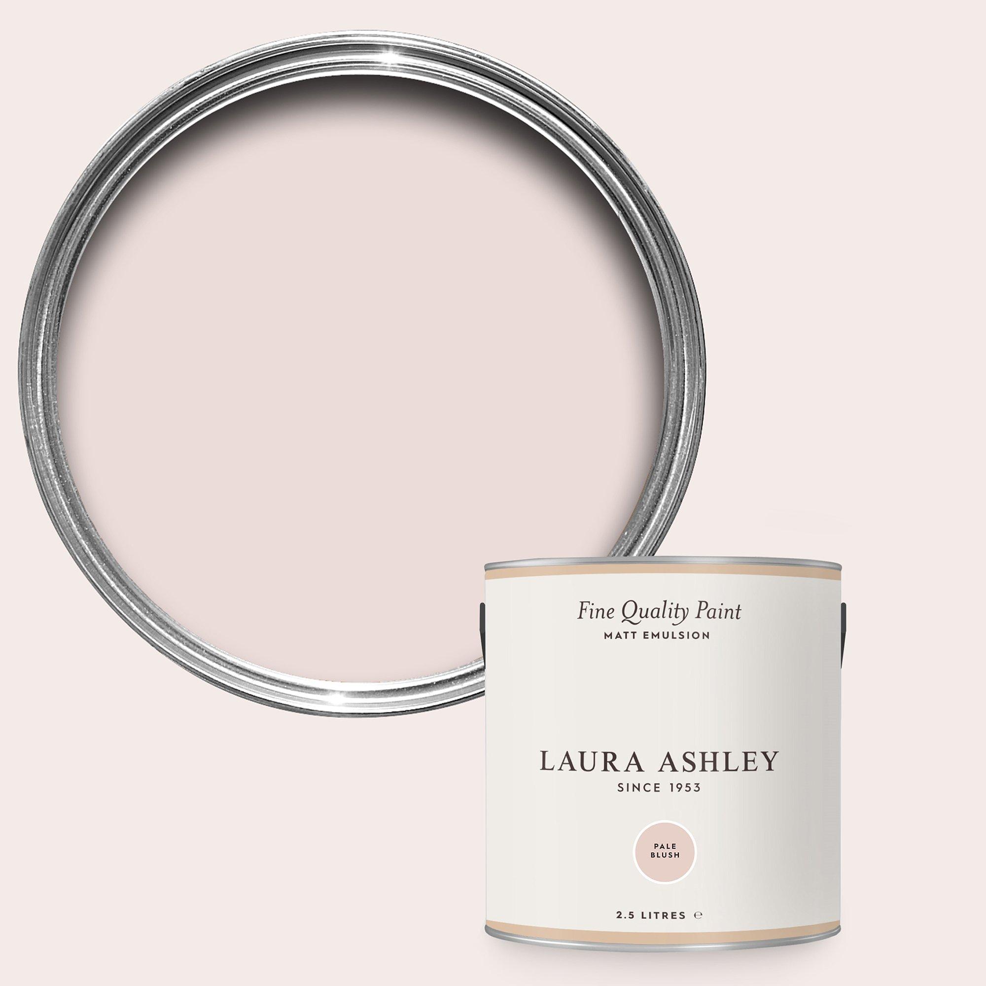 Pale Blush - Laura Ashley - Pale Blush Paint Kitchen and Bathroom 2.5L - 1