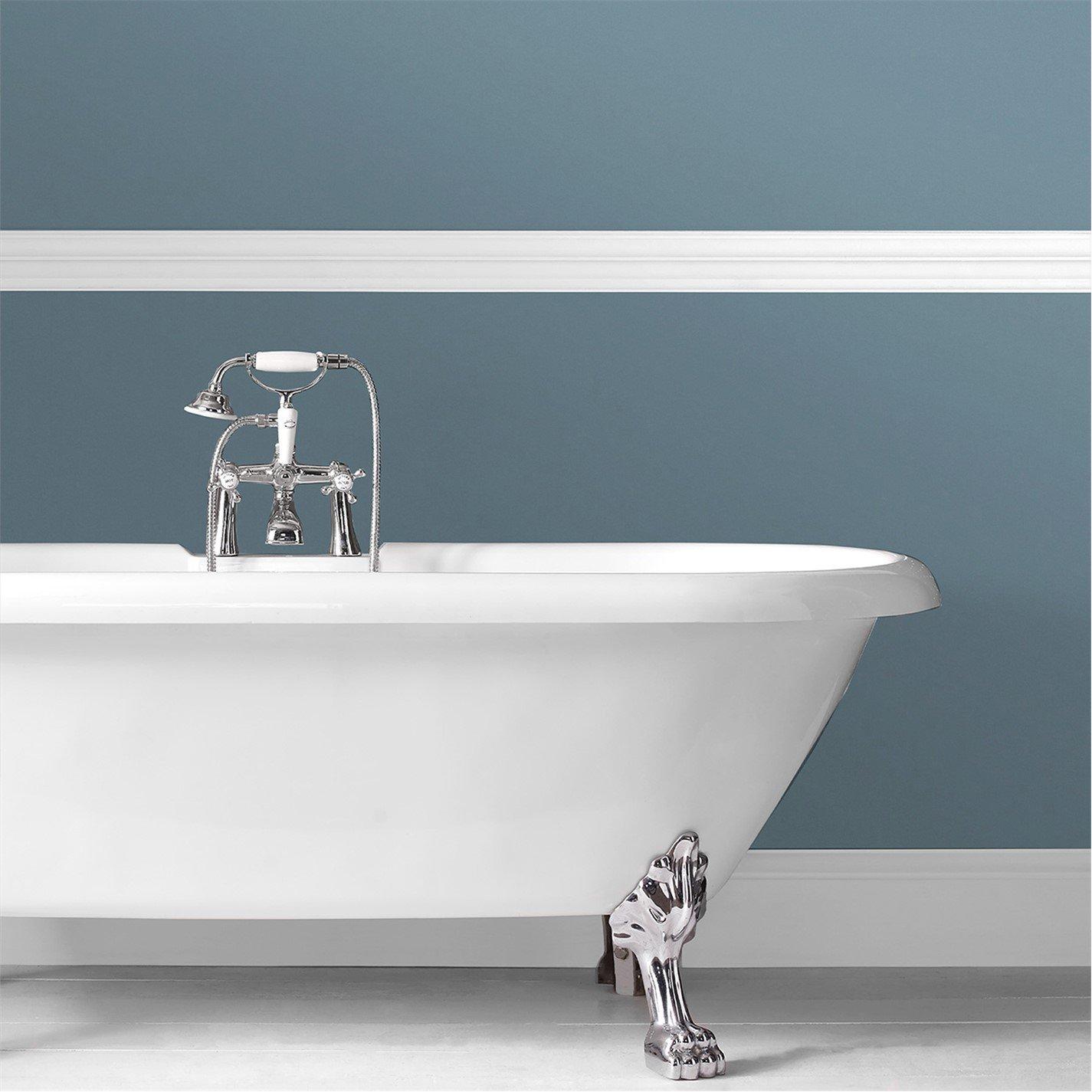 Newport Blue - Laura Ashley - Newport Blue Paint Kitchen and Bathroom 2.5L - 2