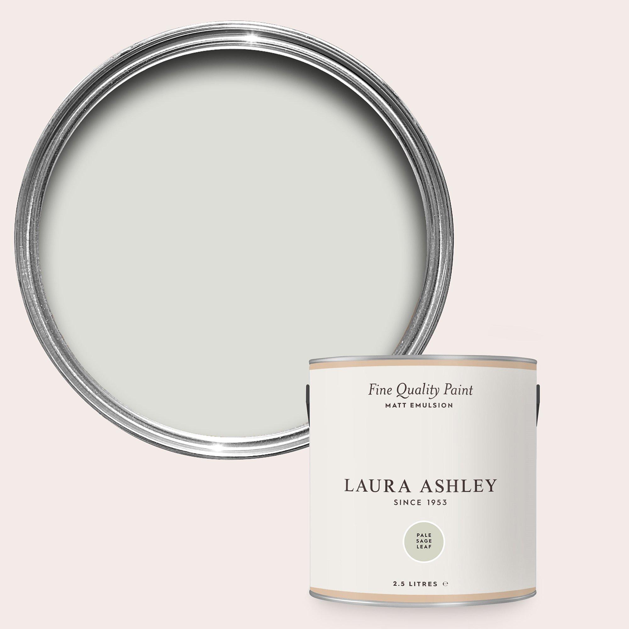Pale Sage Leaf - Laura Ashley - Pale Sage Leaf Paint Kitchen and Bathroom 2.5L - 1
