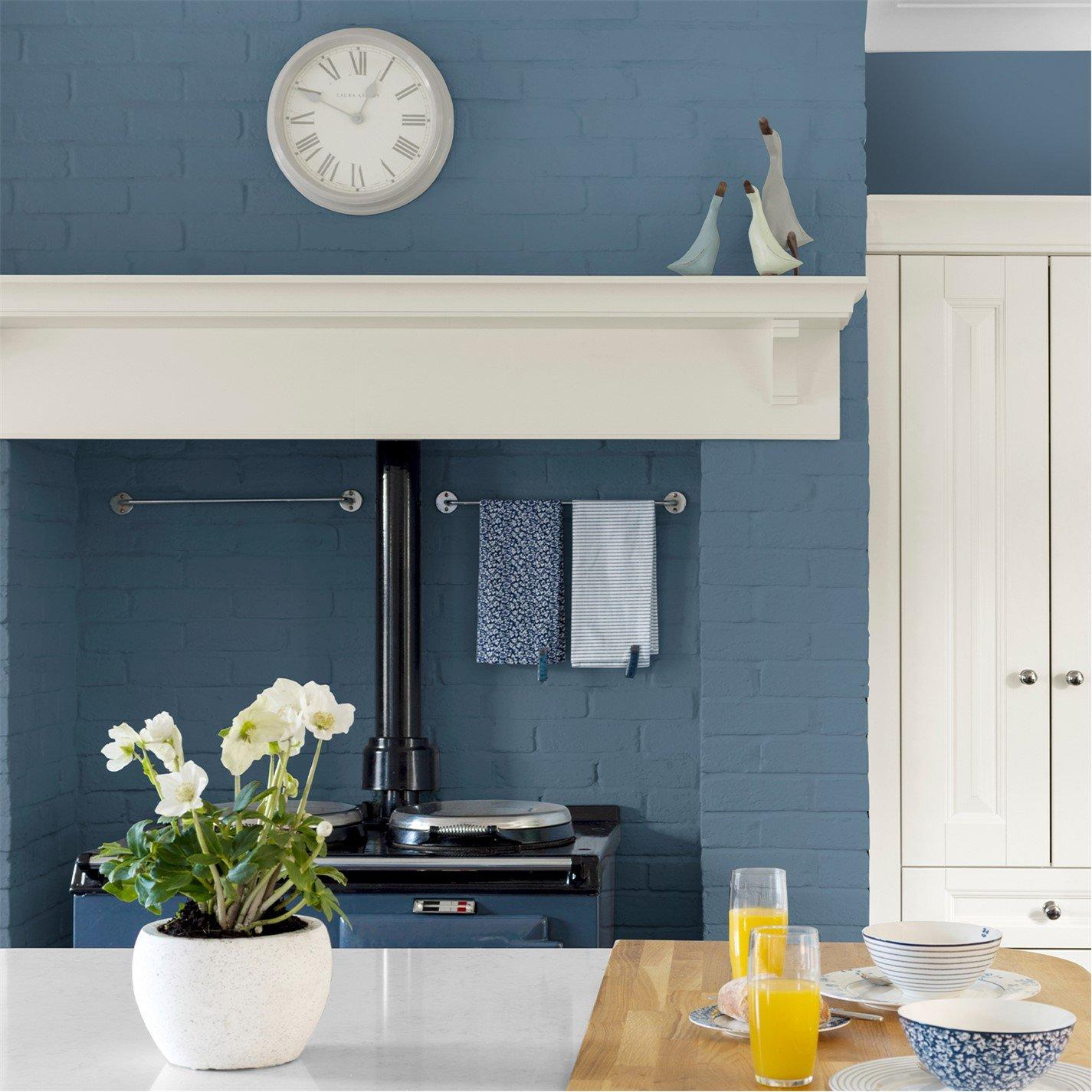 Dark Seaspray - Laura Ashley - Dark Seaspray Paint Kitchen and Bathroom 2.5L - 2