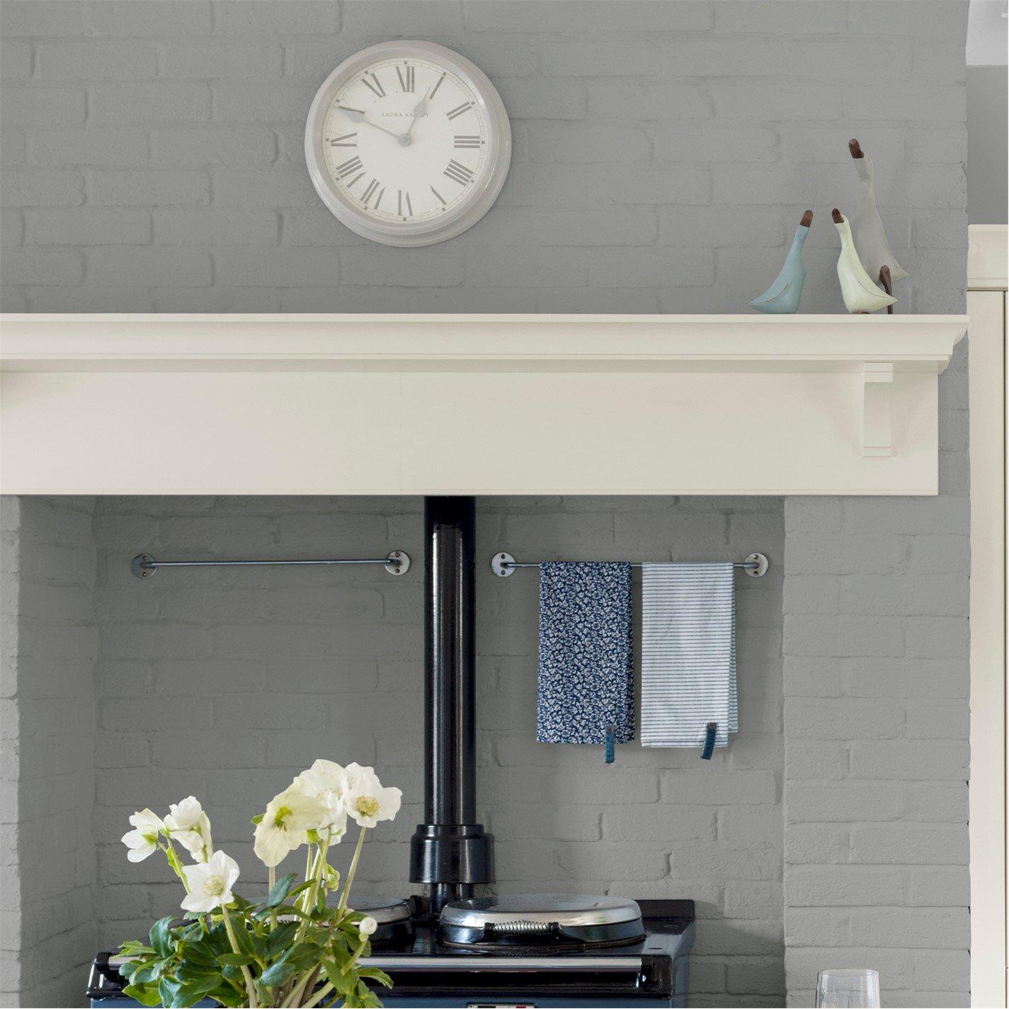 Pale Steel - Laura Ashley - Pale Steel Paint Kitchen and Bathroom 2.5L - 2