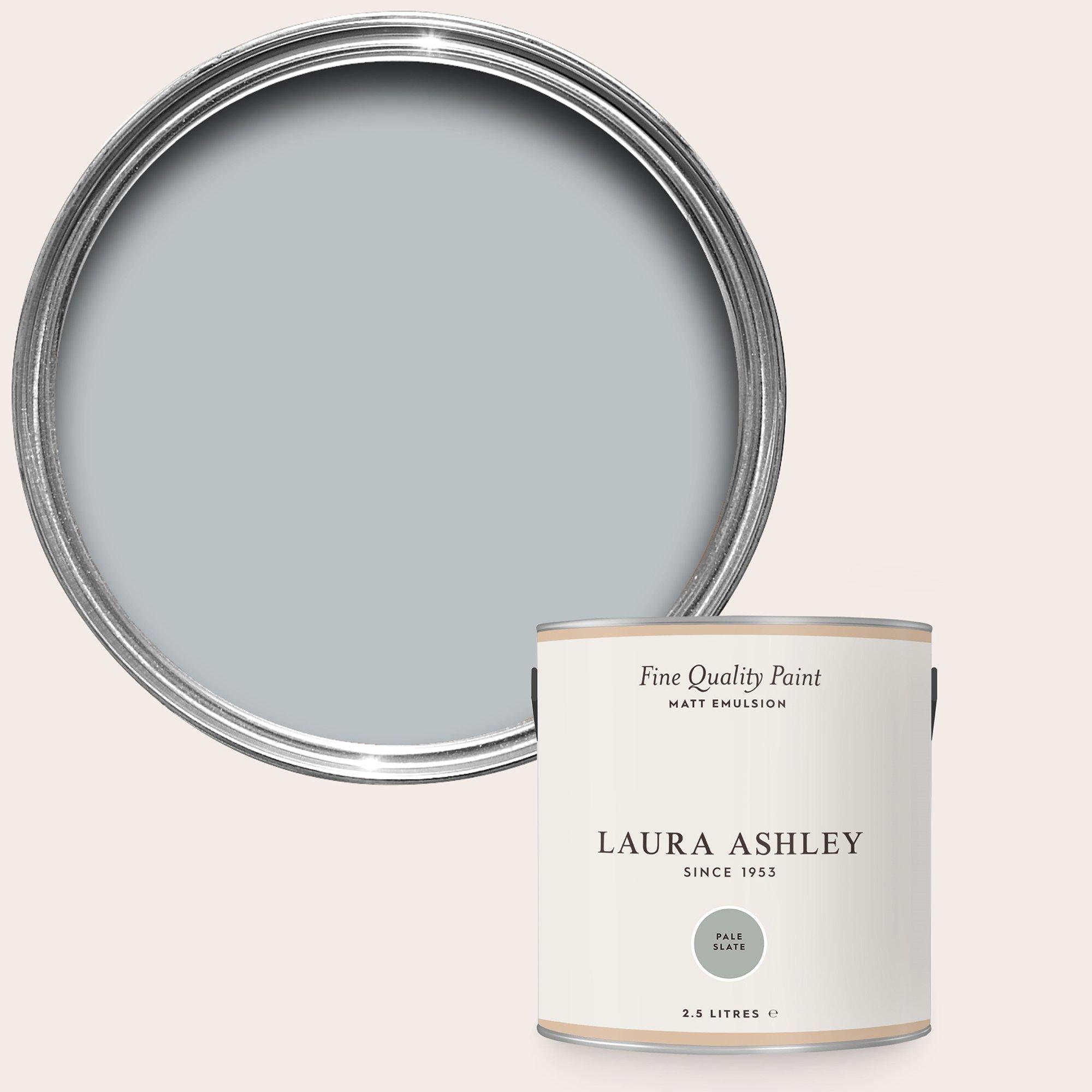 Pale Slate - Laura Ashley - Pale Slate Paint Kitchen and Bathroom 2.5L - 1