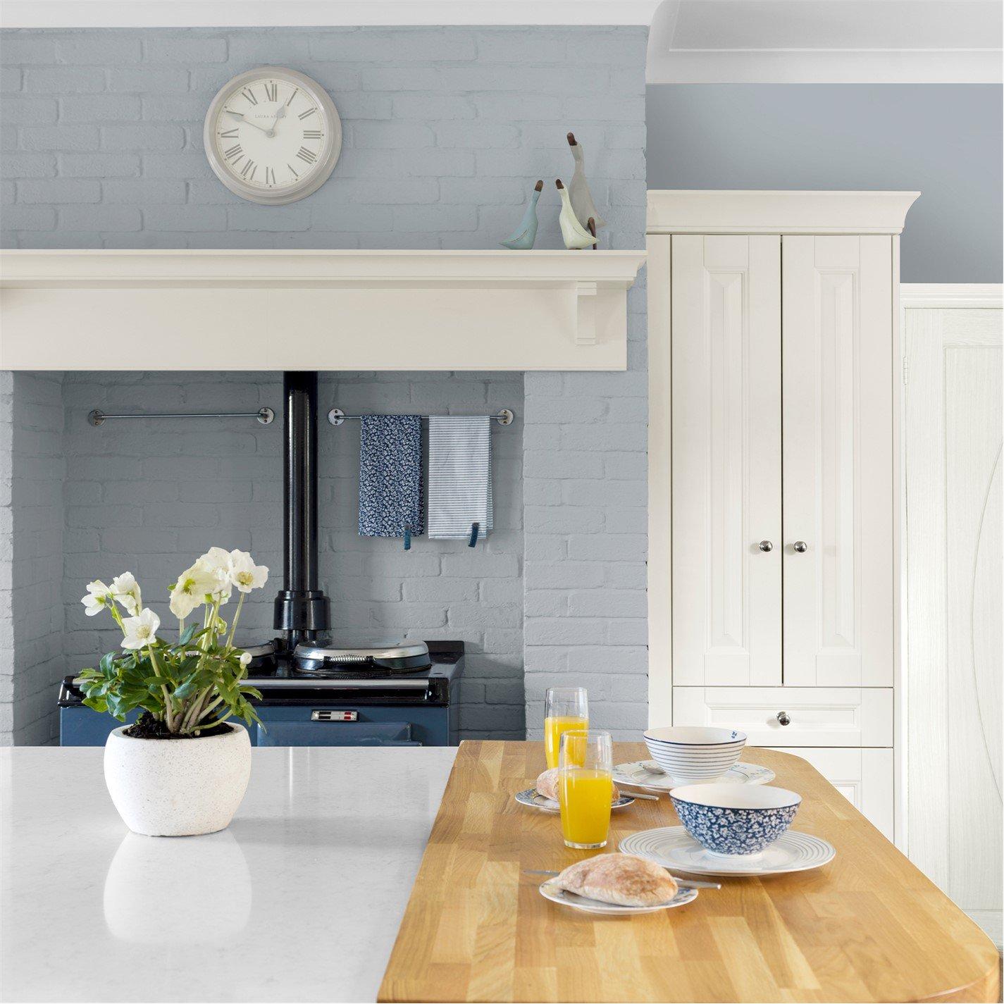 Pale Slate - Laura Ashley - Pale Slate Paint Kitchen and Bathroom 2.5L - 2