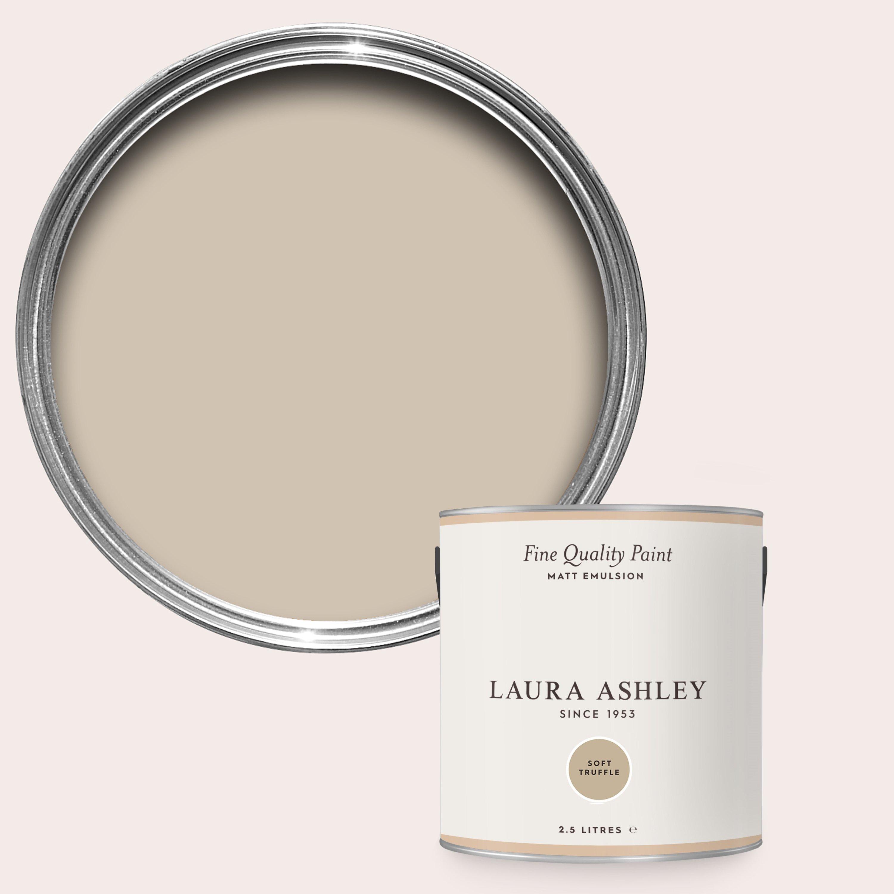 Soft Truffle - Laura Ashley - Soft Truffle Paint Kitchen and Bathroom 2.5L - 1