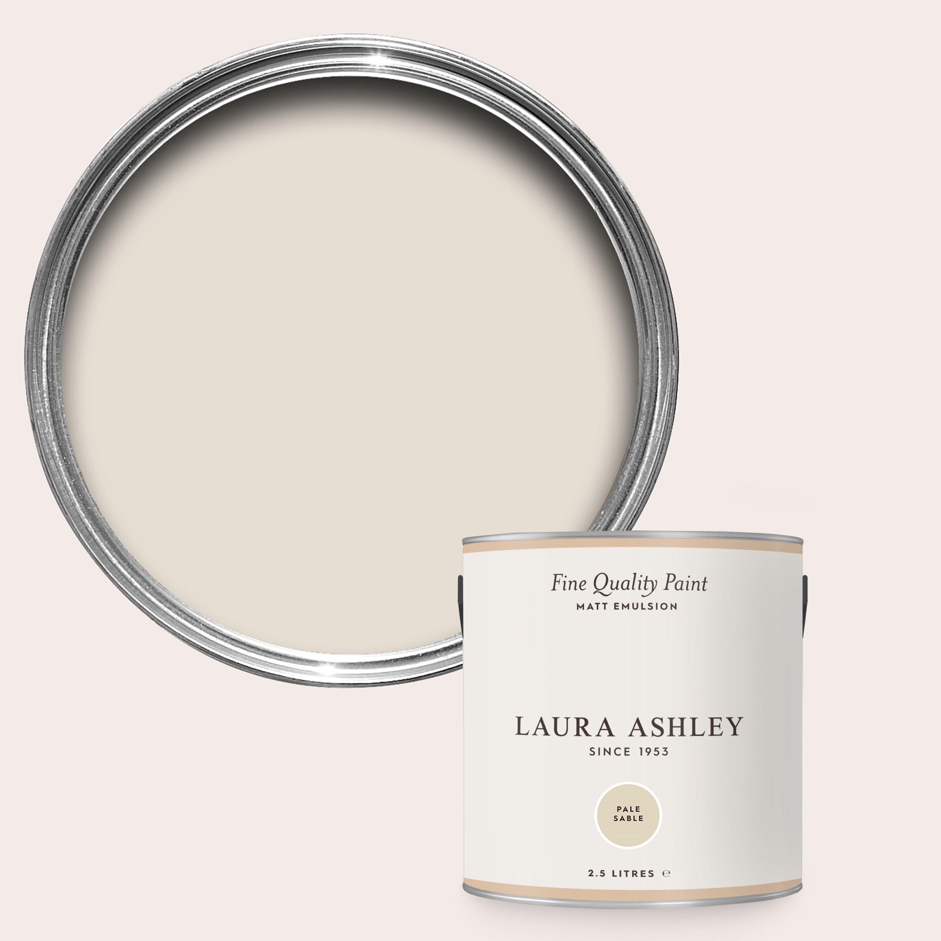 Pale Sable - Laura Ashley - Pale Sable Paint Kitchen and Bathroom 2.5L - 1