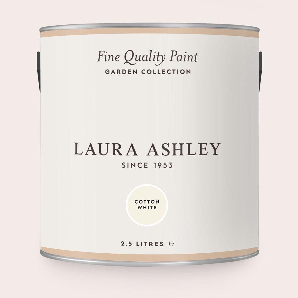 Cotton White - Laura Ashley - Cotton White Paint Exterior 2.5L - 1