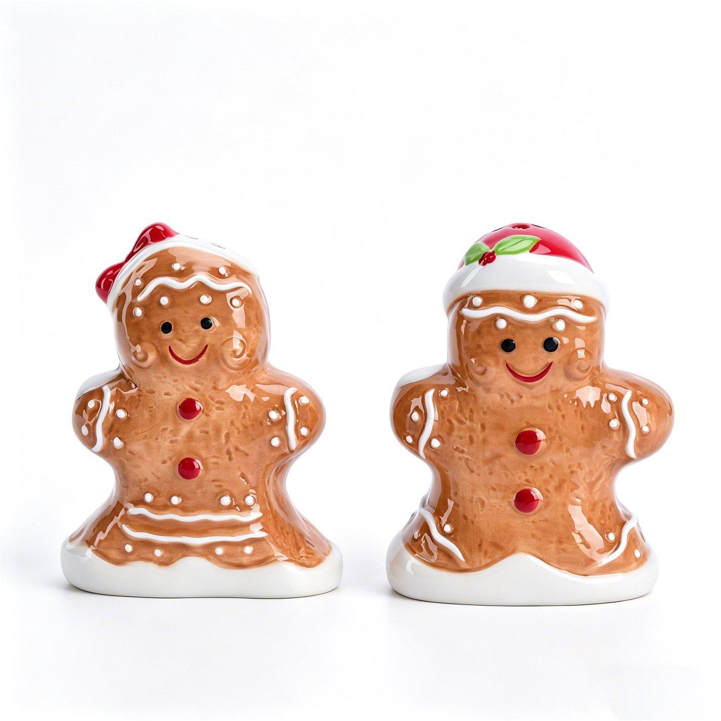 Gingerbread - The Spirit Of Christmas - Festive Salt and Pepper Set - 3