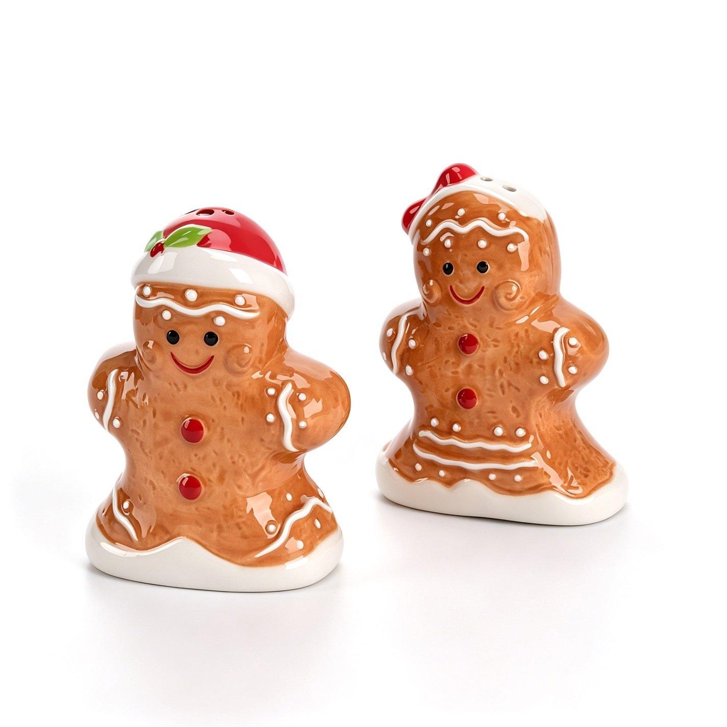 Gingerbread - The Spirit Of Christmas - Festive Salt and Pepper Set - 4