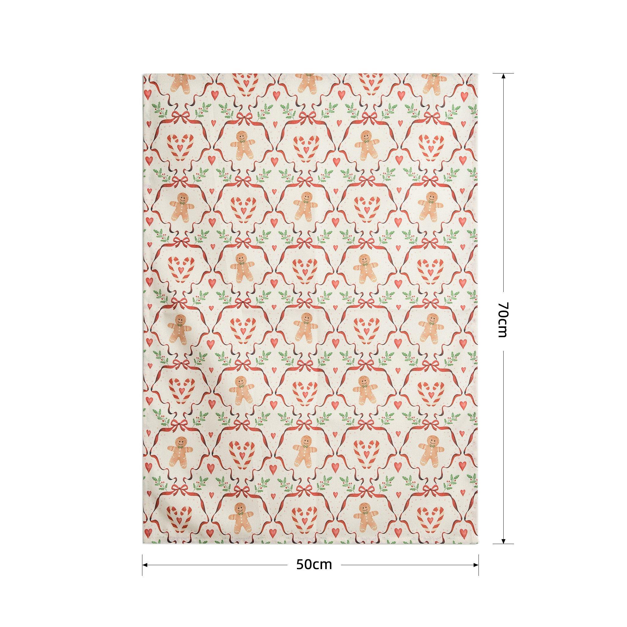 Gingerbread - The Spirit Of Christmas - SOC 2pk Kitchen Towels - 3