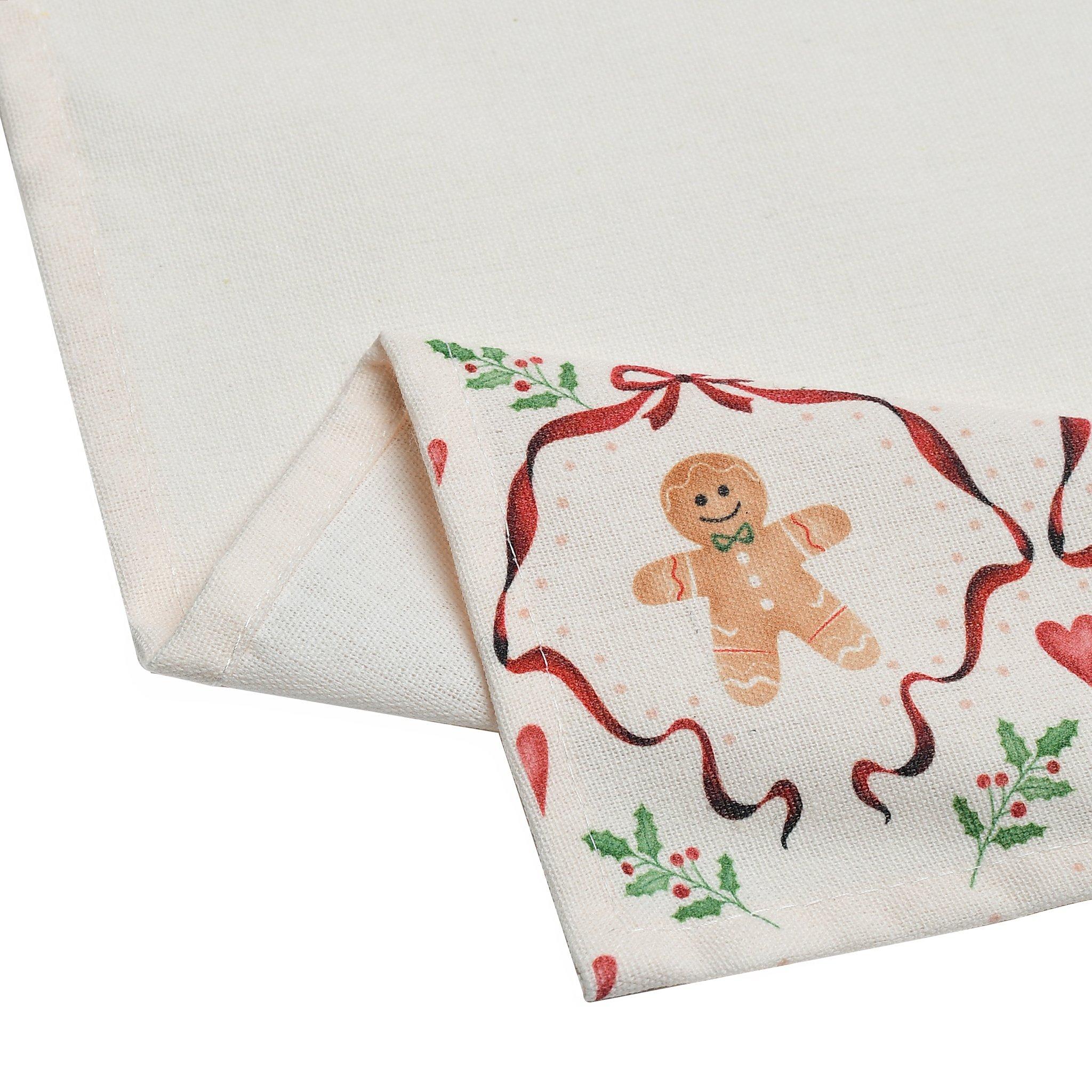 Gingerbread - The Spirit Of Christmas - SOC 2pk Kitchen Towels - 5
