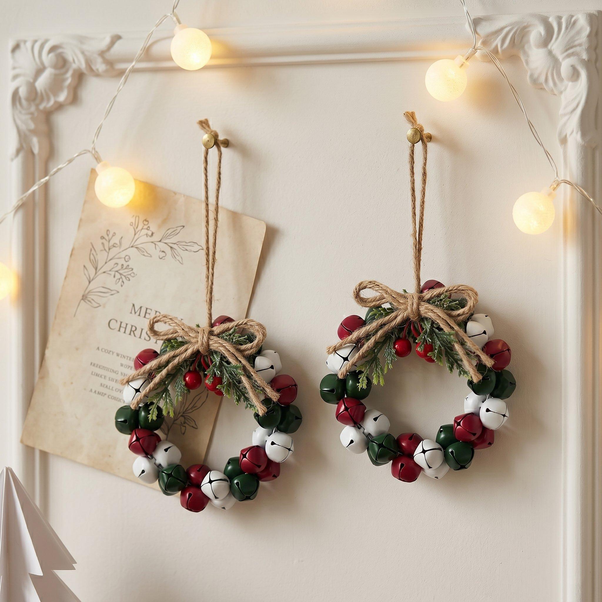 Bells - The Spirit Of Christmas - SOC 2pc Wreath Decorations - 1