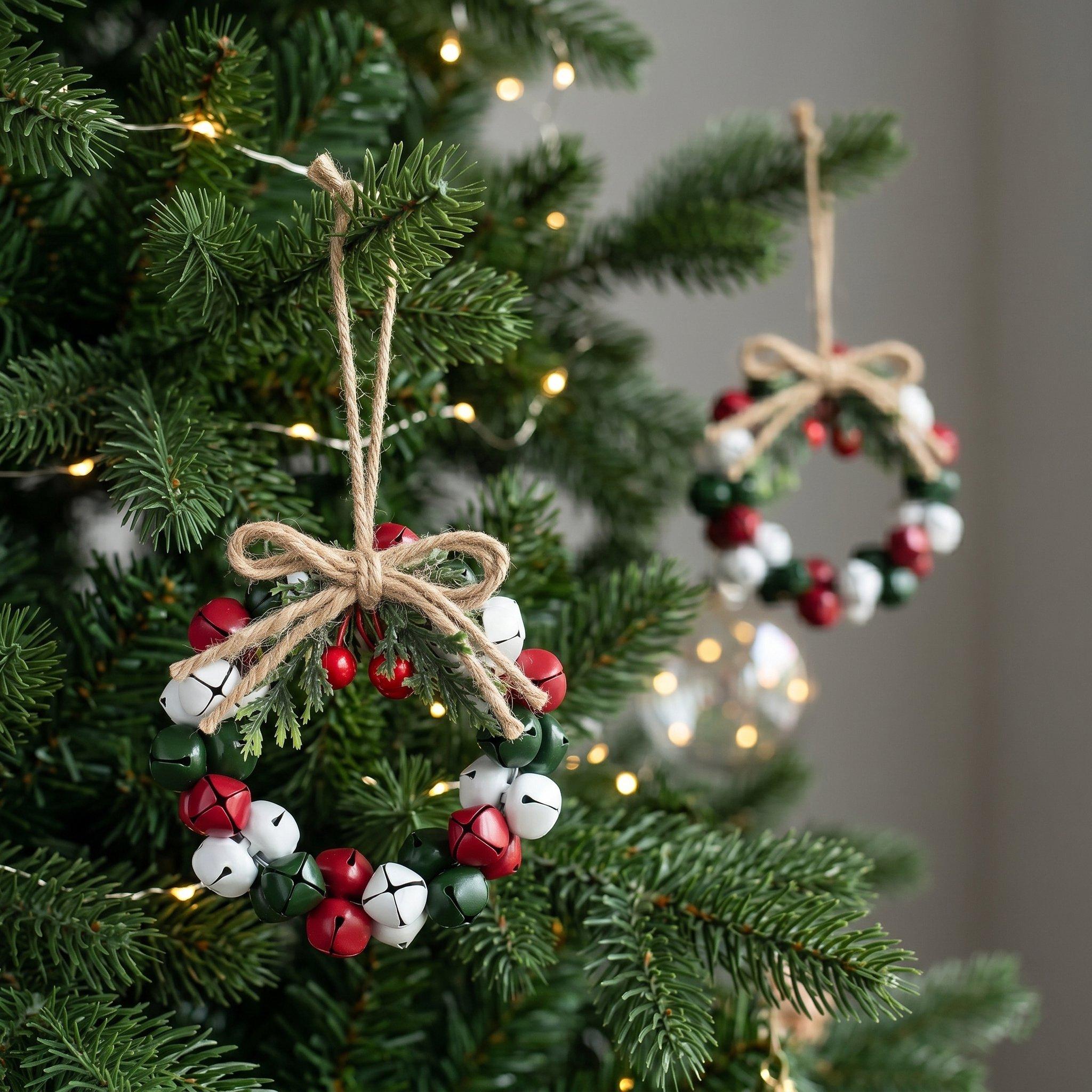Bells - The Spirit Of Christmas - SOC 2pc Wreath Decorations - 4