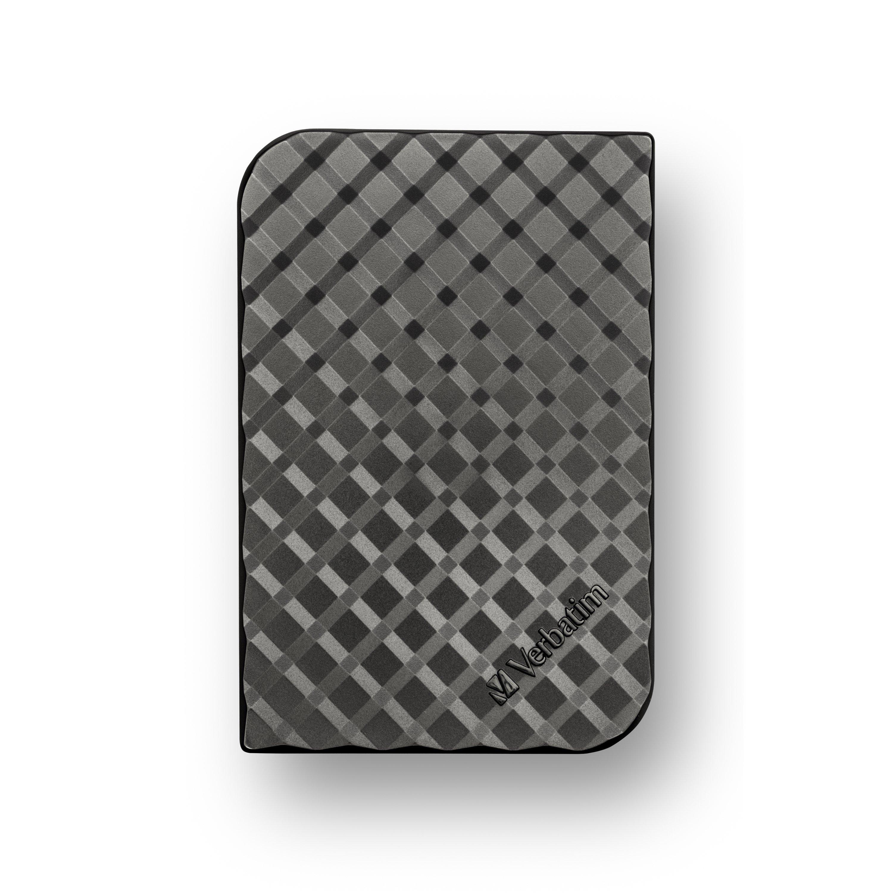 Preto - Verbatim - Verbatim 53223 4TB Store n Go USB 3.0 Portable Hard Drive - Black - 2
