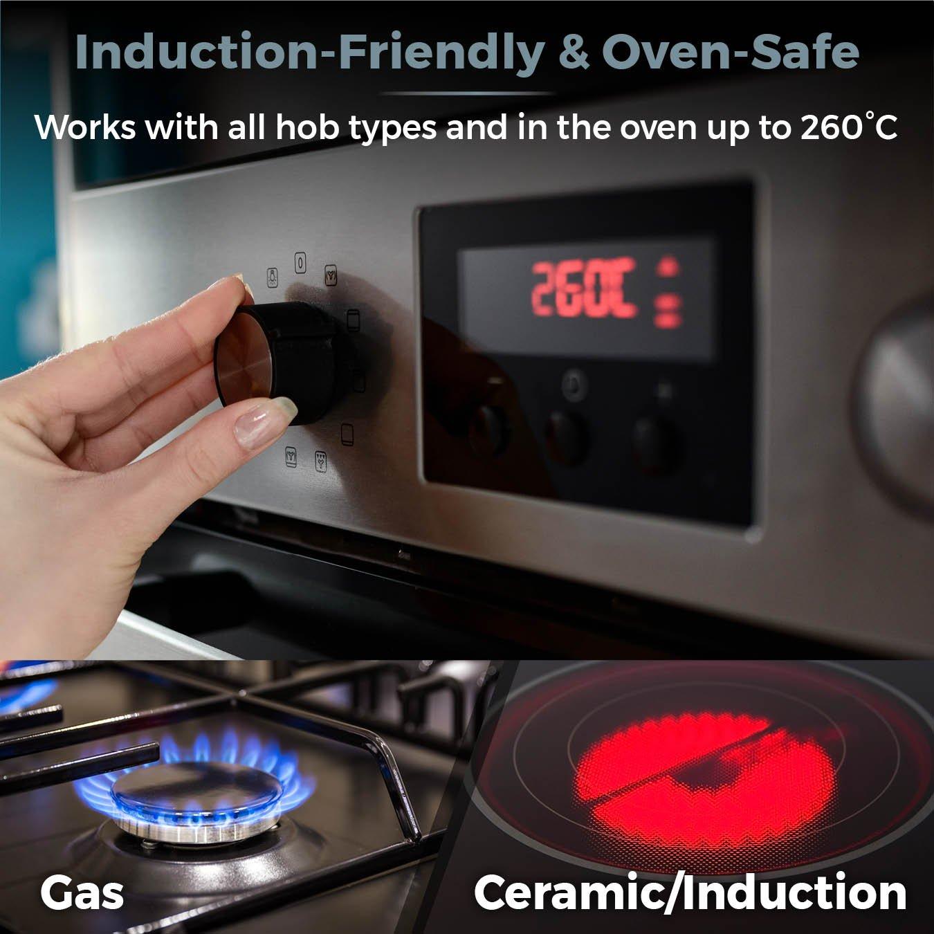 Graphite - Tower - Freedom 13 Piece Cookware Set Graphite - 8