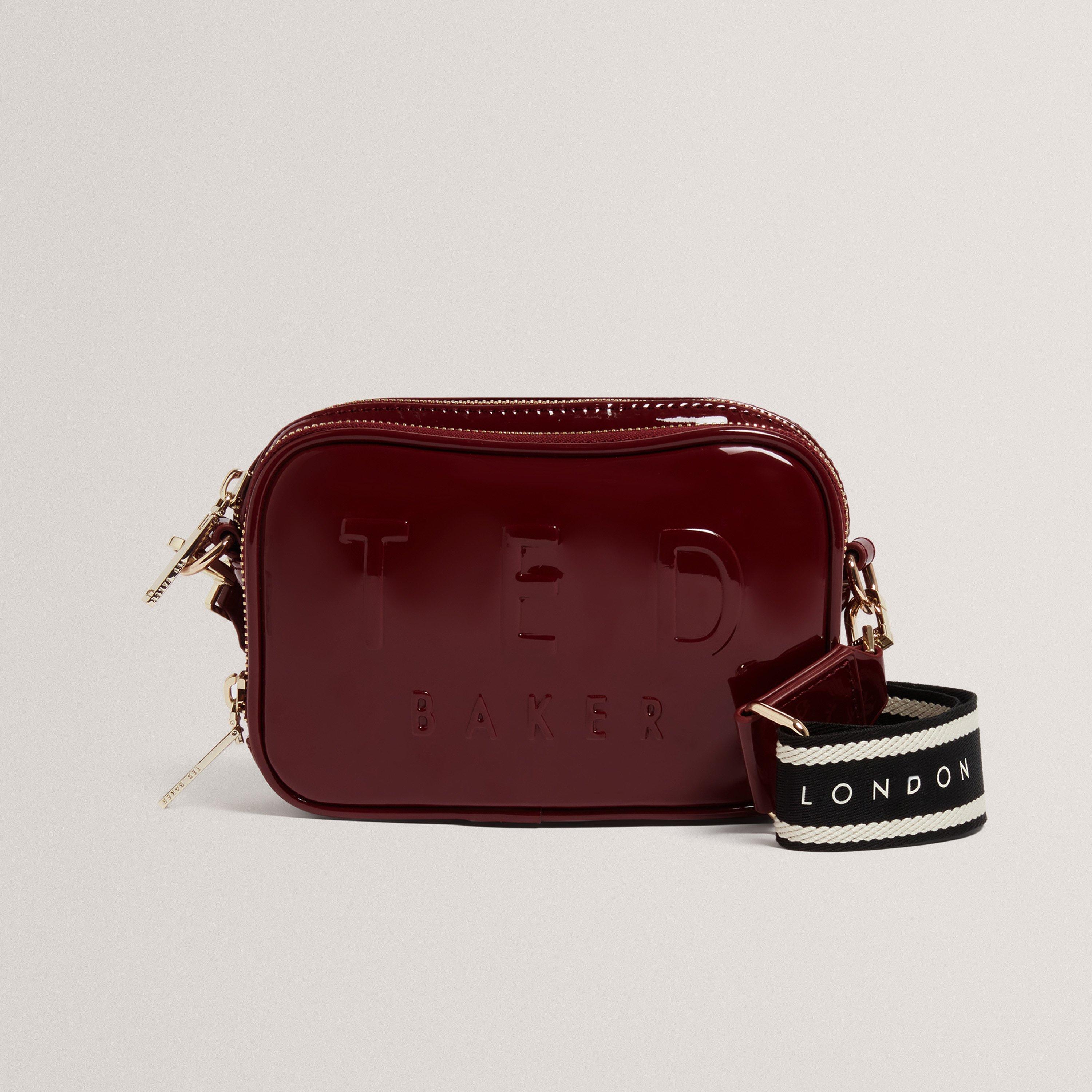 Ted Baker Women's Webbing Detail S Crossbody Camera Bag - Oxblood