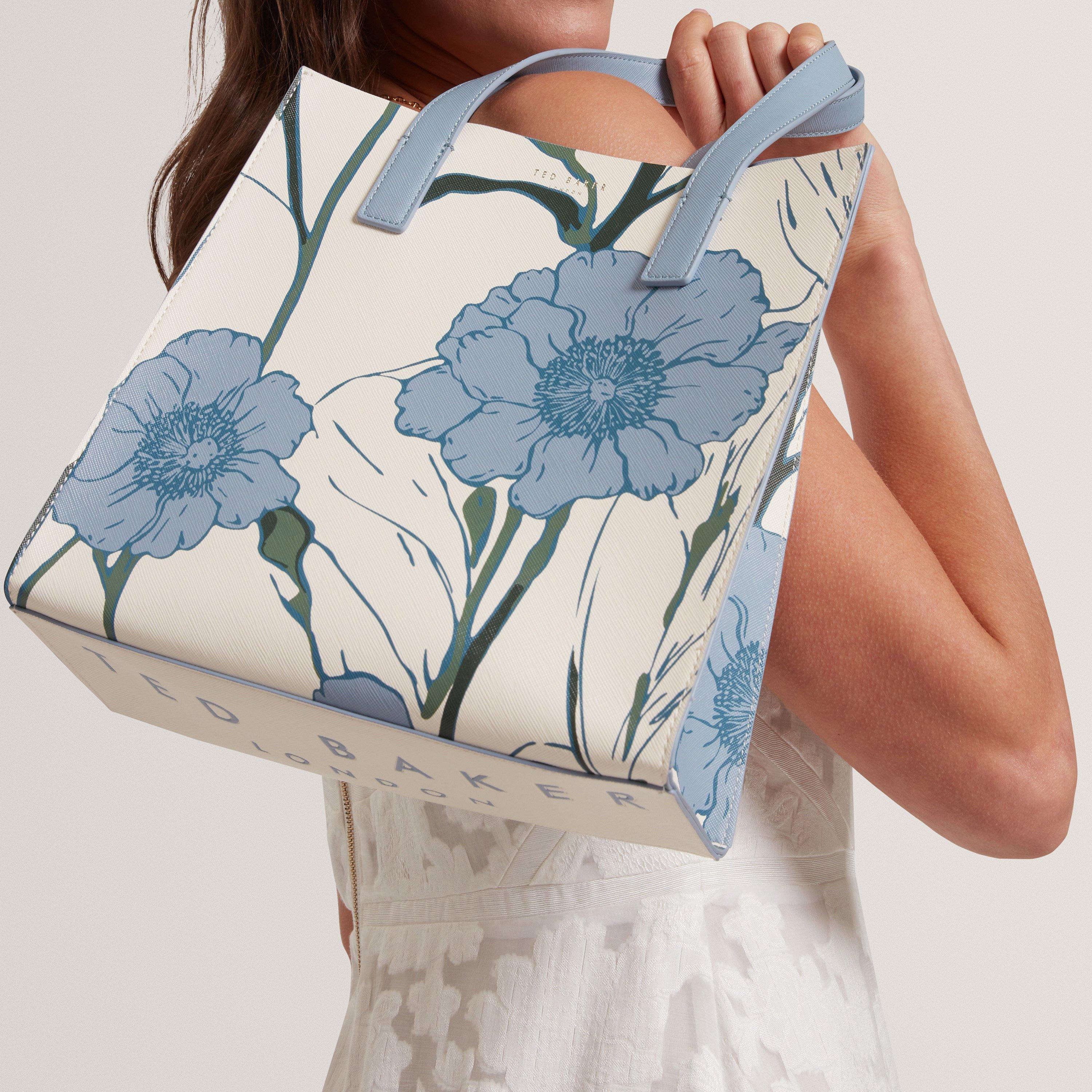 AZUL CLARO - Ted Baker - Ted Baker Floral Small Icon Bag - 3