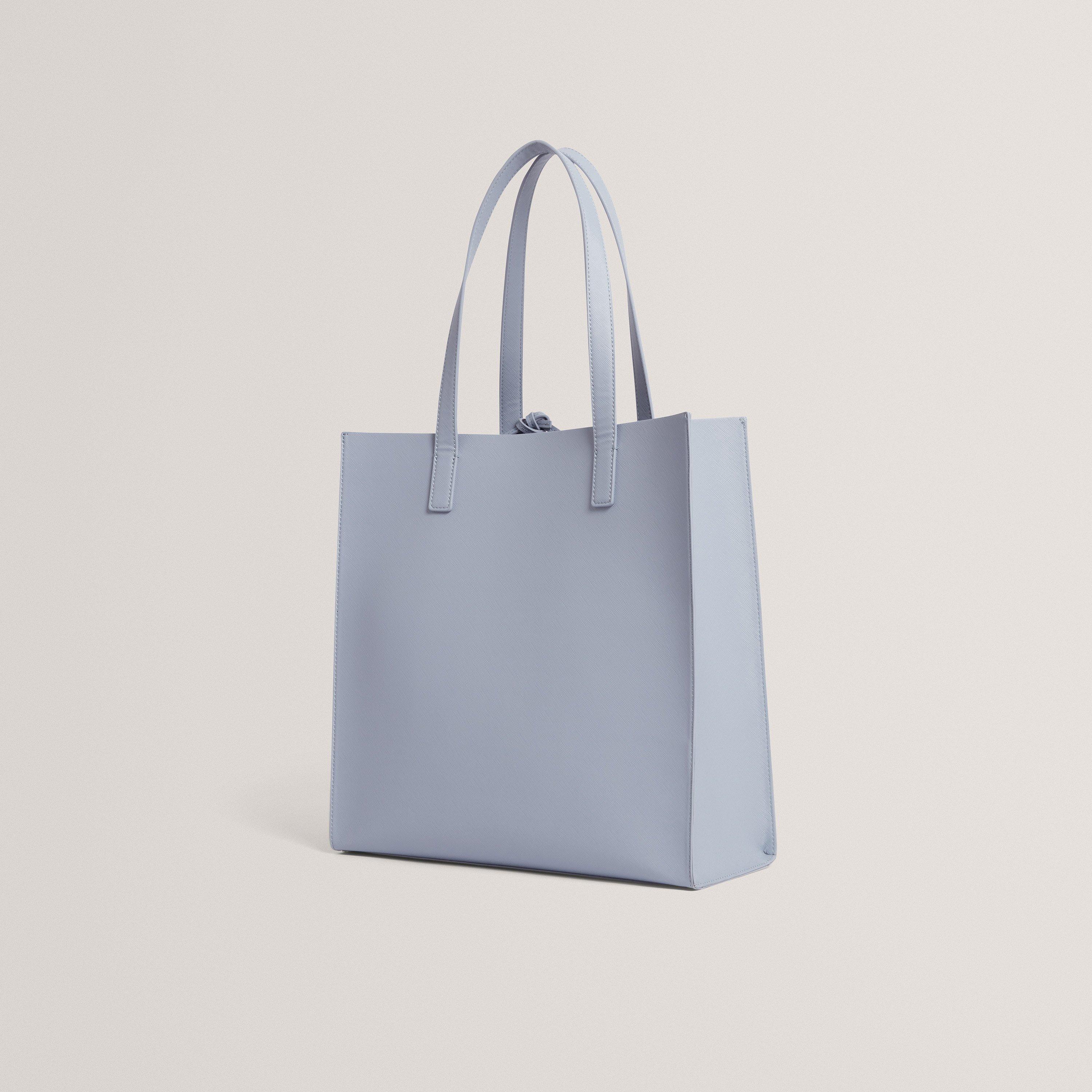 LT-BLUE - Ted Baker - Ted Baker Floral Large Icon Bag - 2