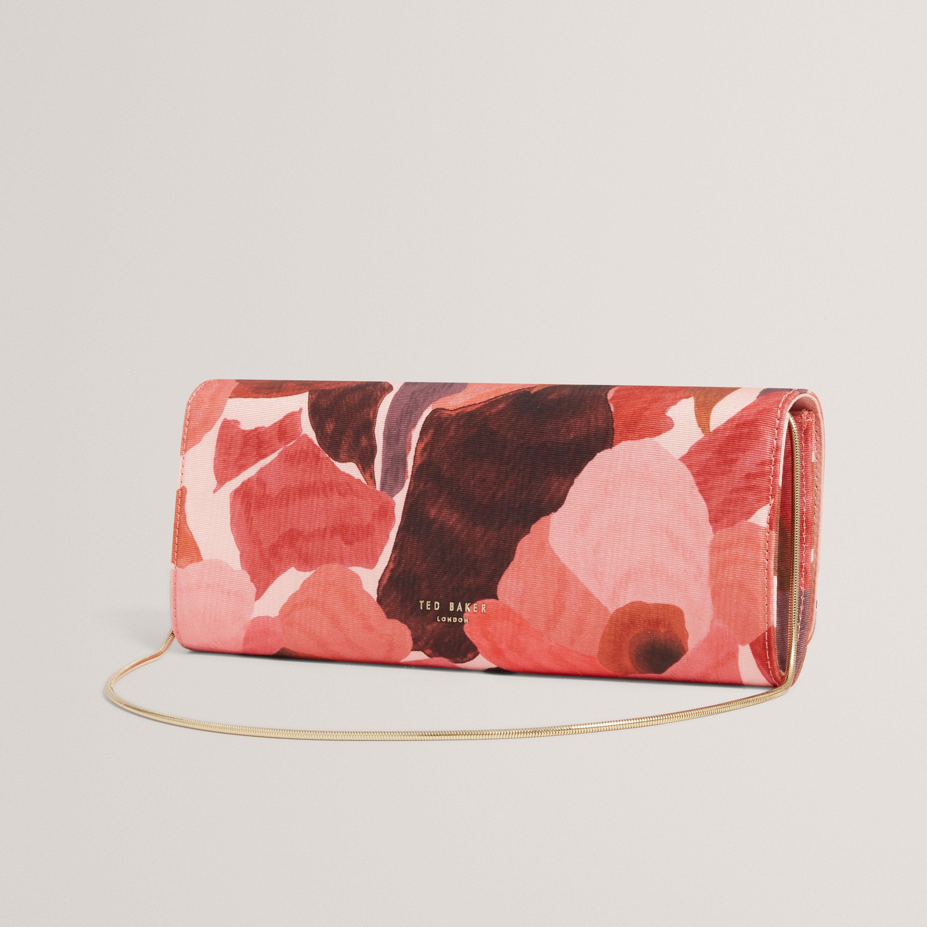 DK-ORANGE - Ted Baker - Women's Print Clutch Bag - 2