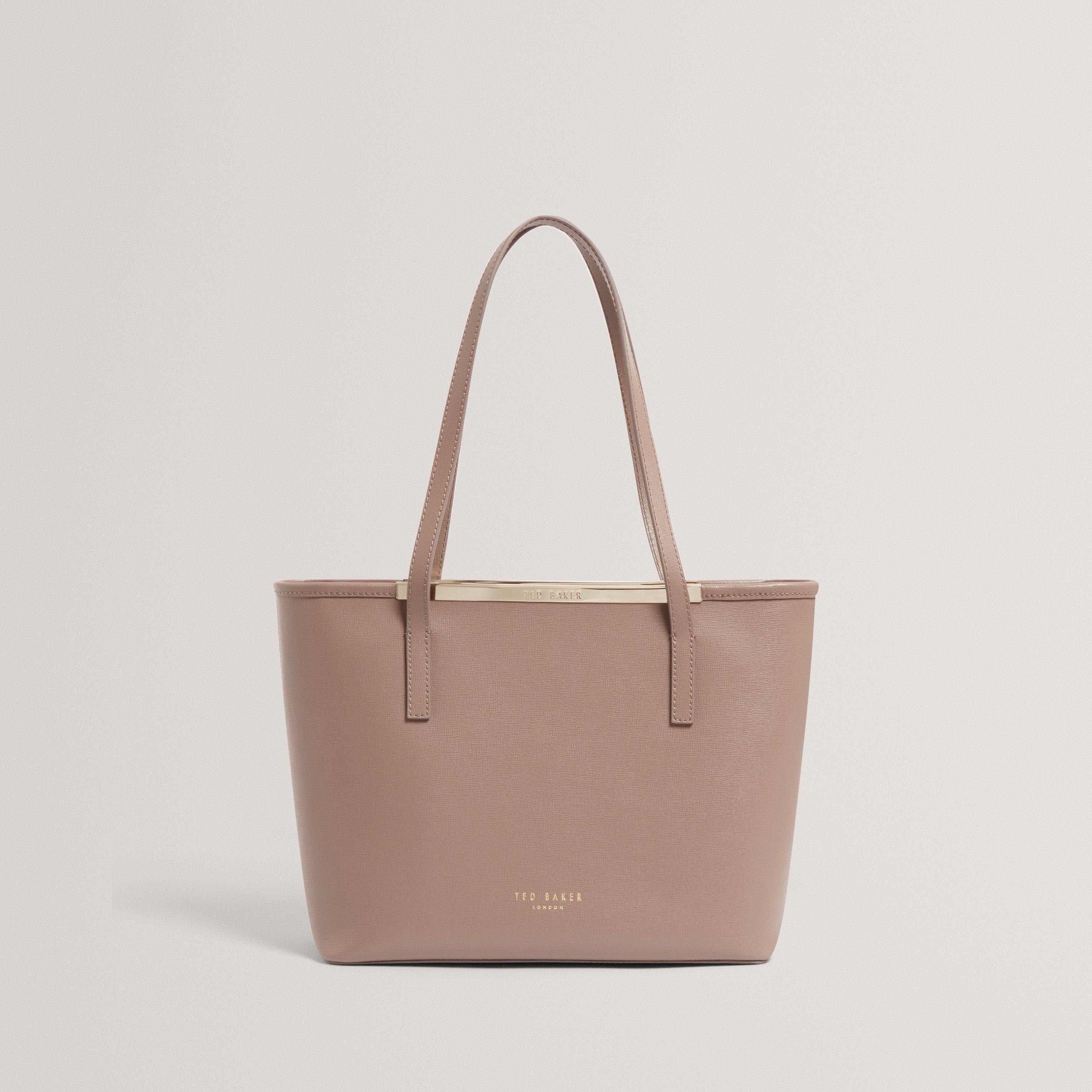 TAUPE - Ted Baker - Ted Baker Small Shopper Bag - 1