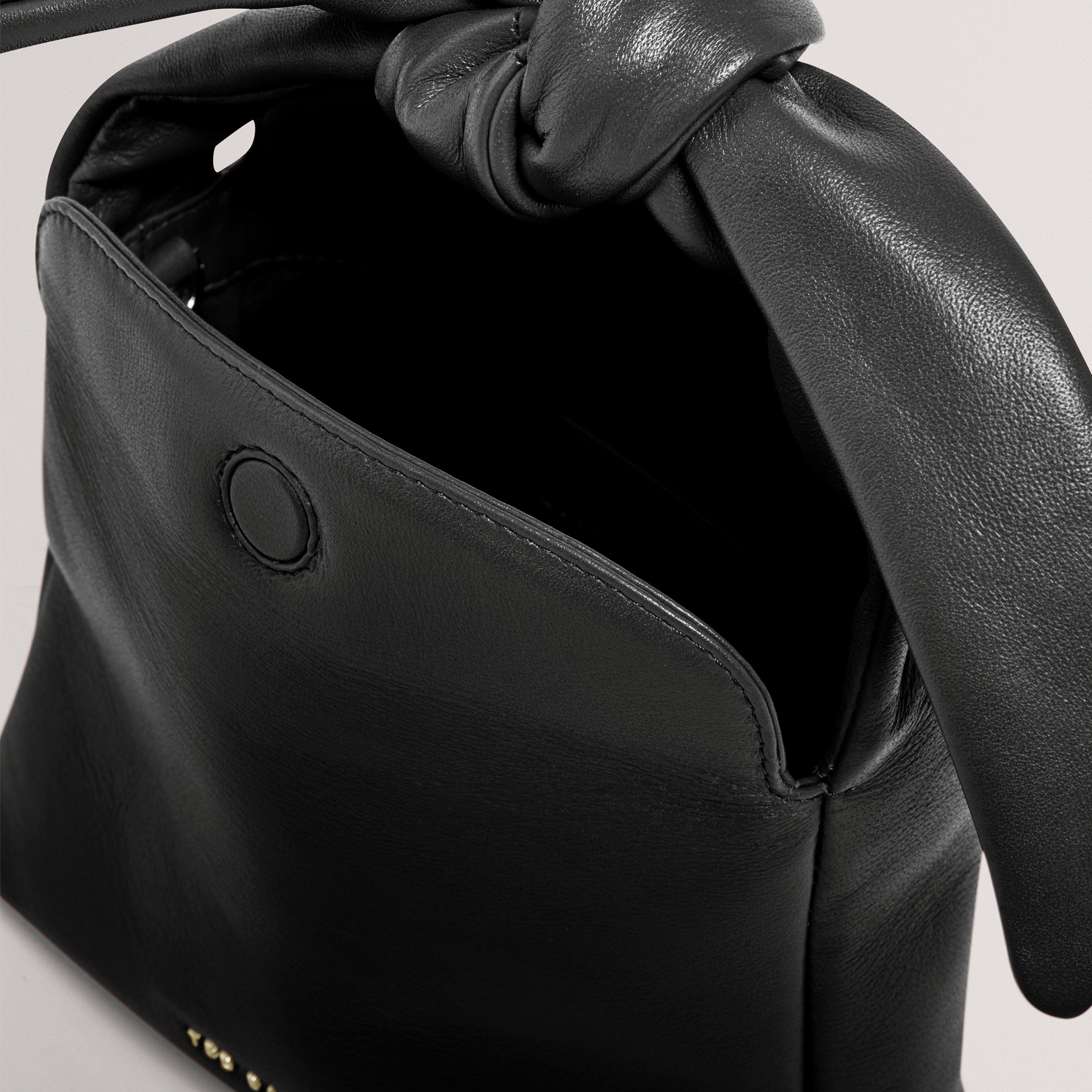 ZWART - Ted Baker - Women's Knot Bow Slouch Bag - 4