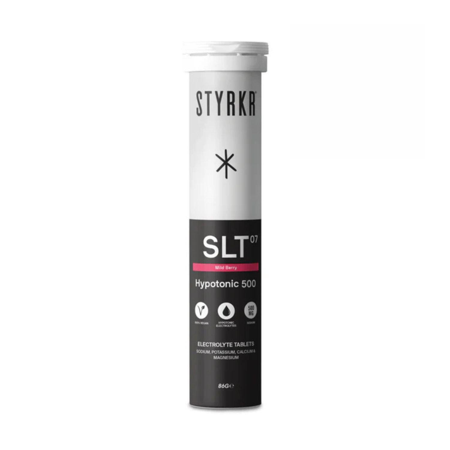 Styrkr  Slt07 Hydration Tablets ( 6 Tubes) Mild Berry - Pack of 6