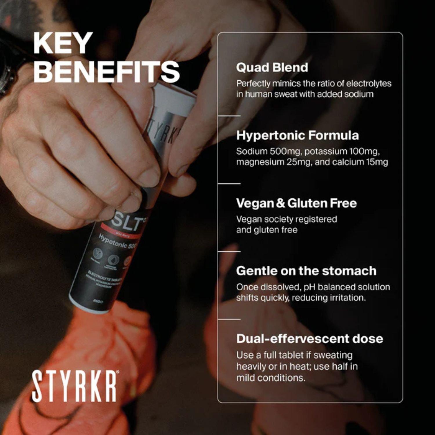 Mild Berry - STYRKR - SLT07 Hydration Tablets Mild Berry ( 6 Tubes) - 3