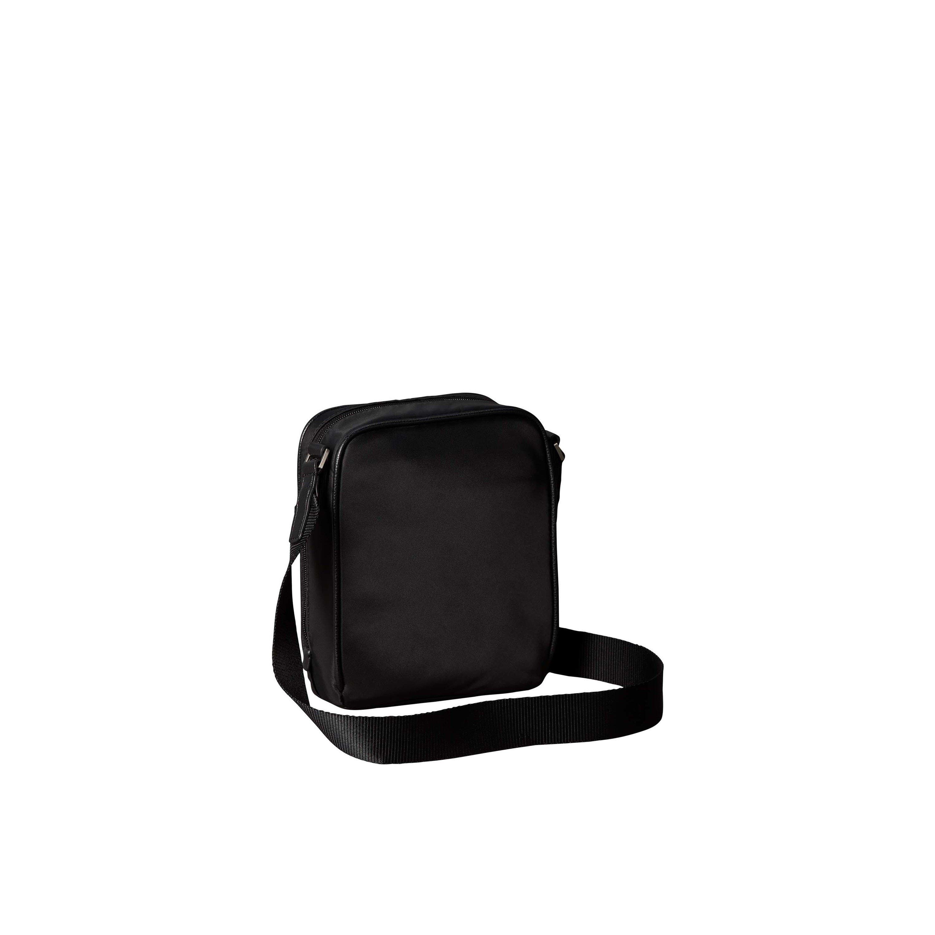 Black - Calvin Klein - Raised Reporter Bag - 4