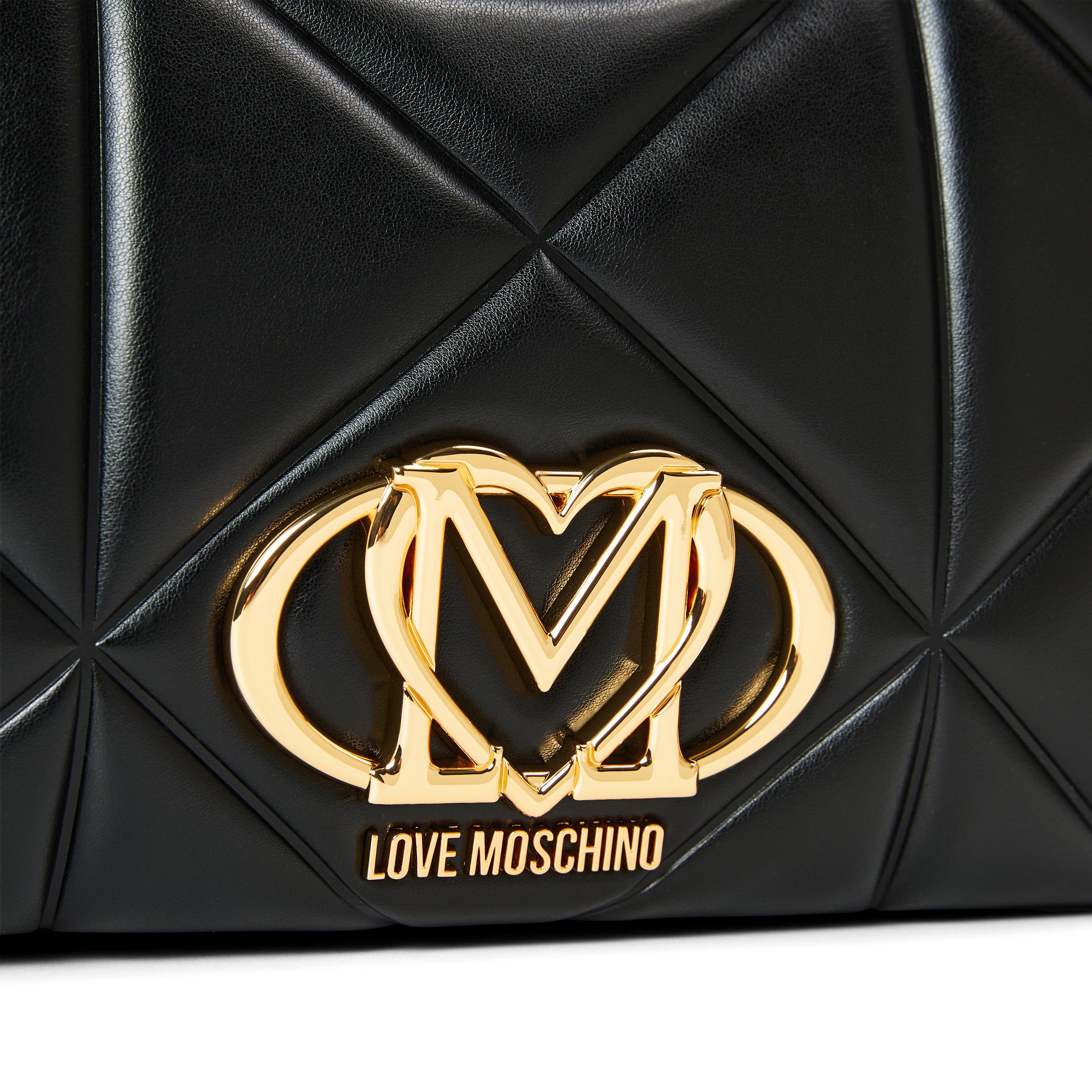 Black - Love Moschino - LM Quit Shoulder Ld64 - 3