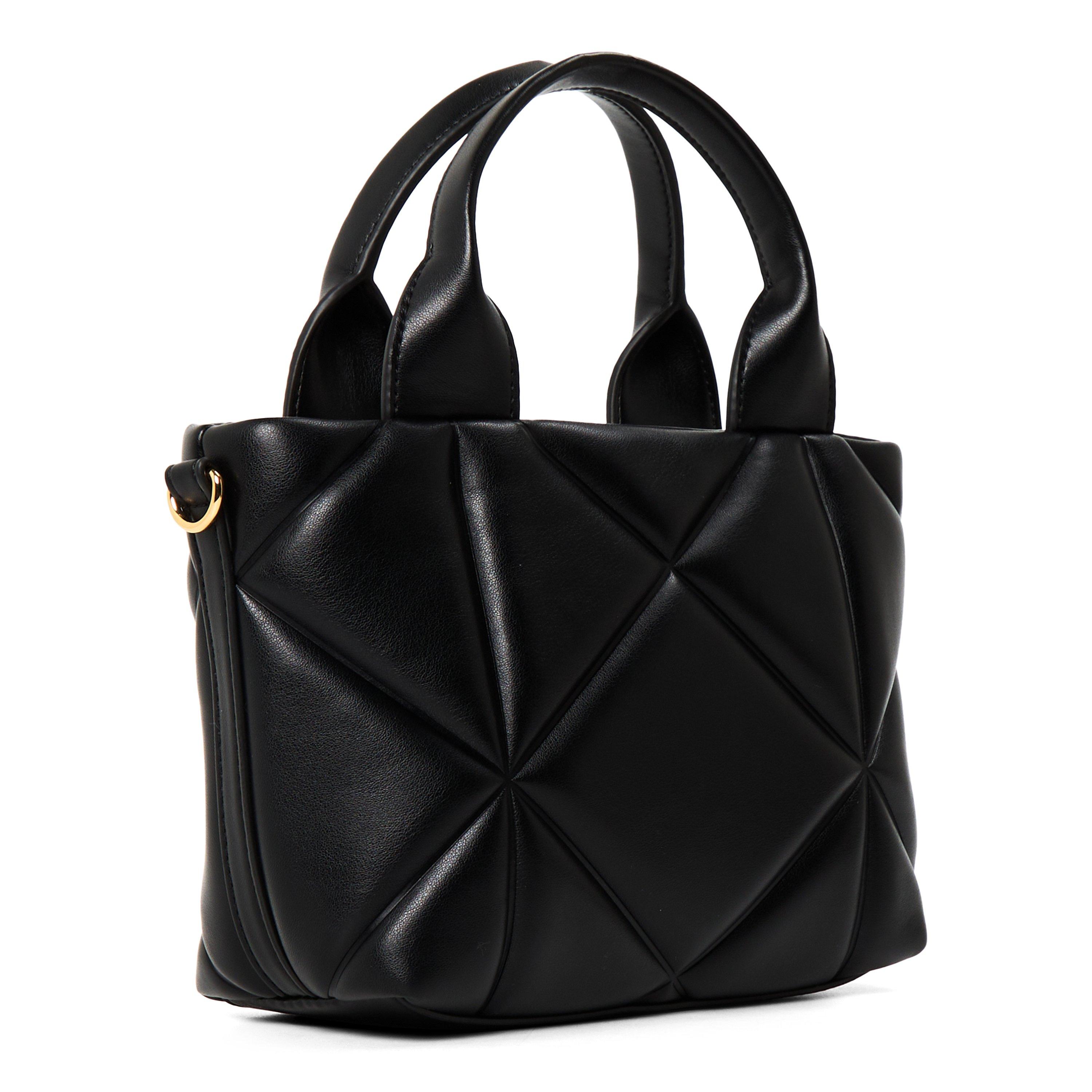 Black - Love Moschino - LM XS Quilt Tote Ld64 - 2