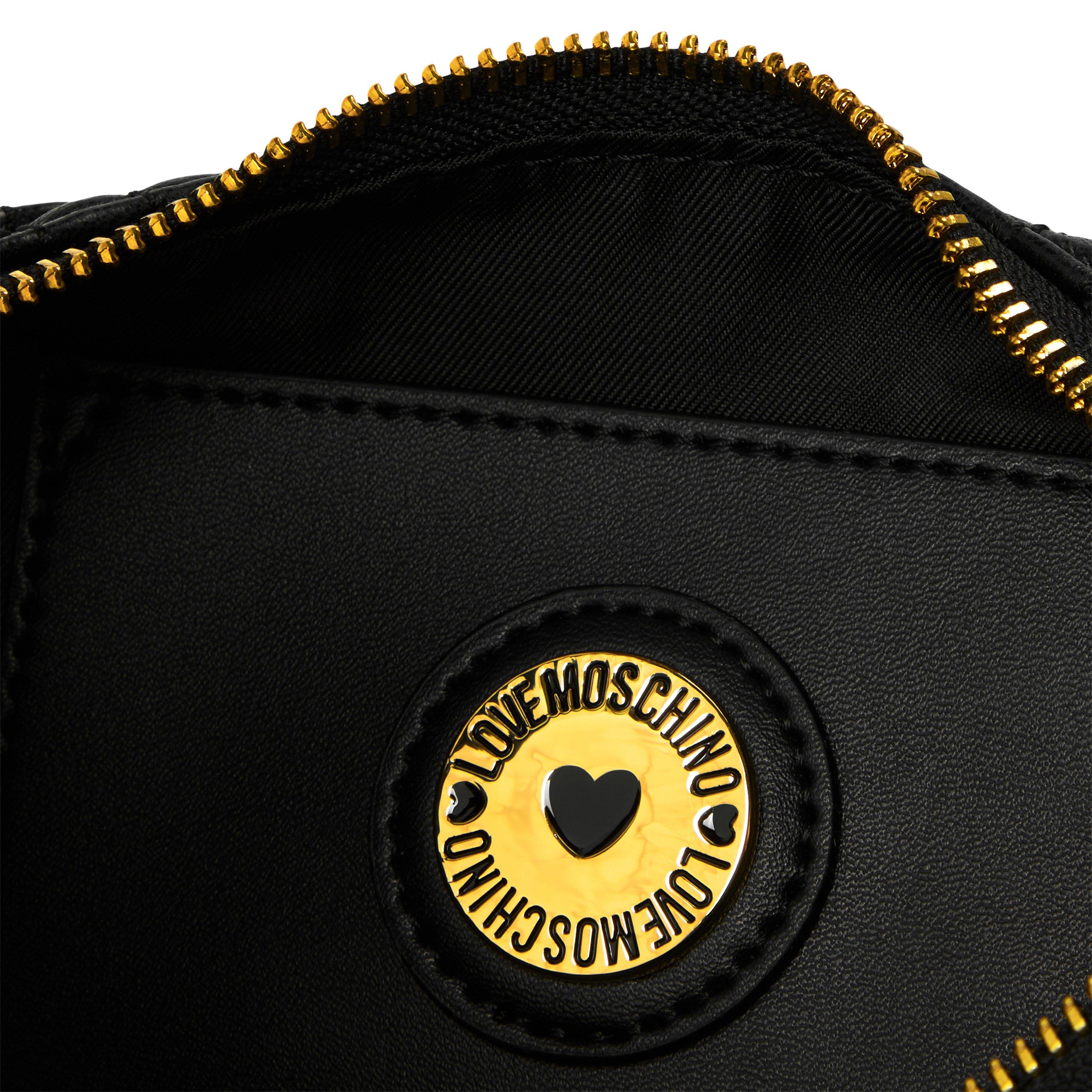 Black - Love Moschino - LM Softy Bow Hobo Ld64 - 4