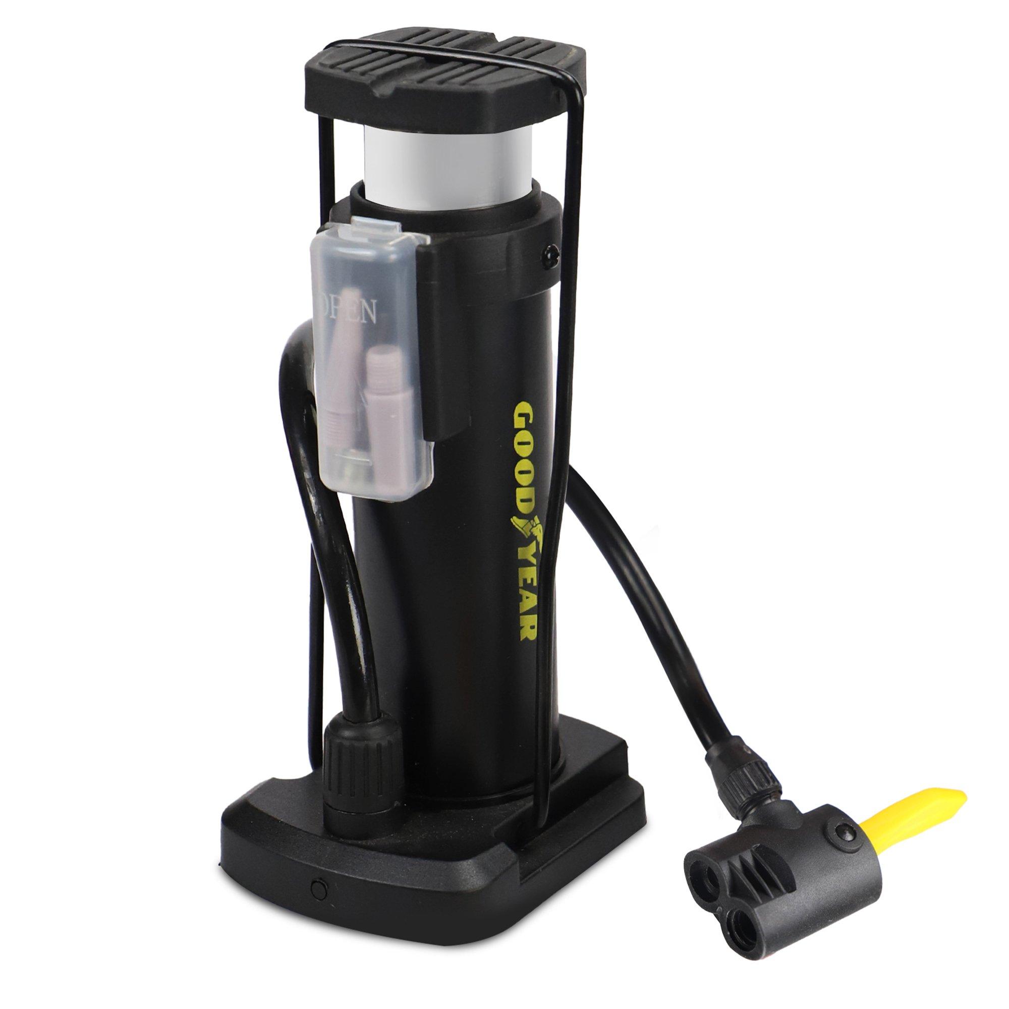 Schwarz - Goodyear - Goodyear Compact Foot Pump - 2