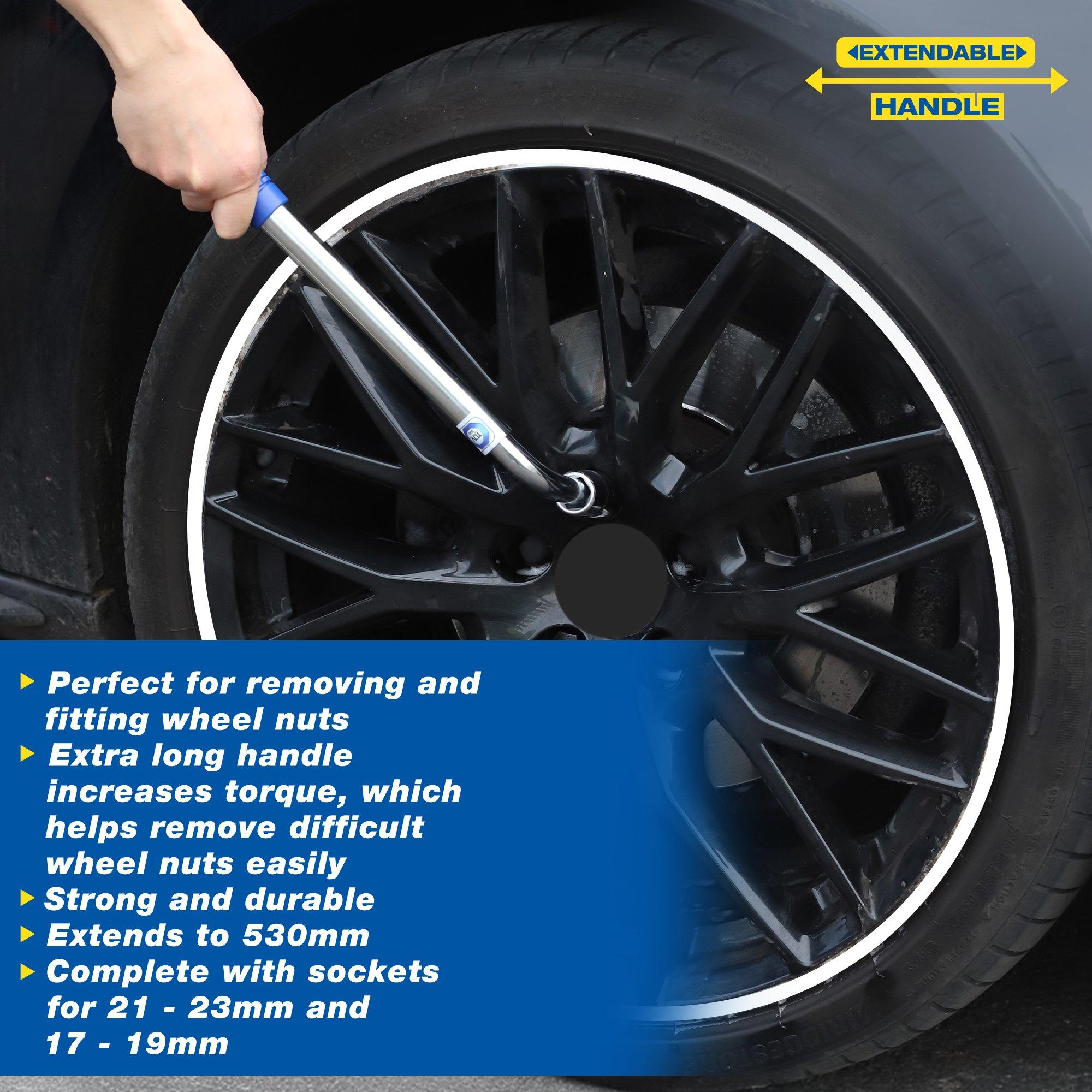 Silver - Goodyear - Goodyear Wheel Nut Master Wrench - 5