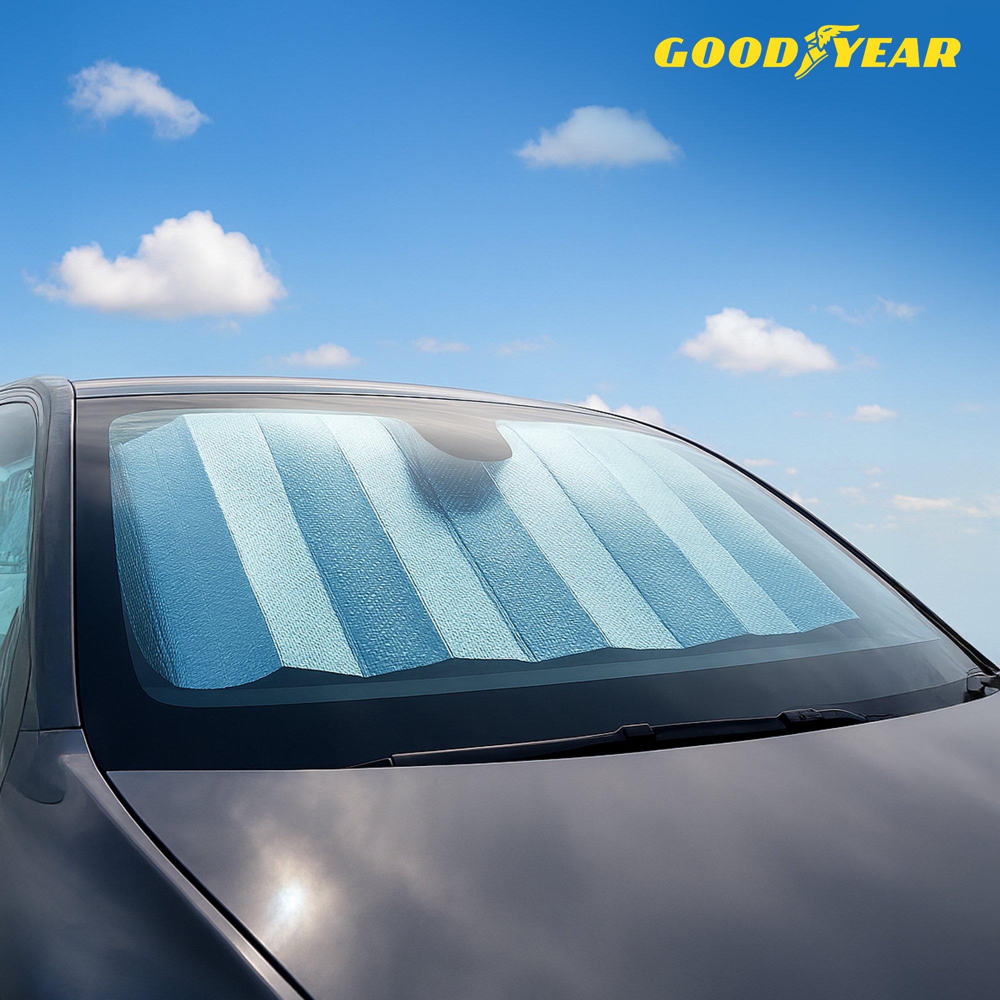 Silver - Goodyear - Goodyear Car Folding Sun Reflector - 5