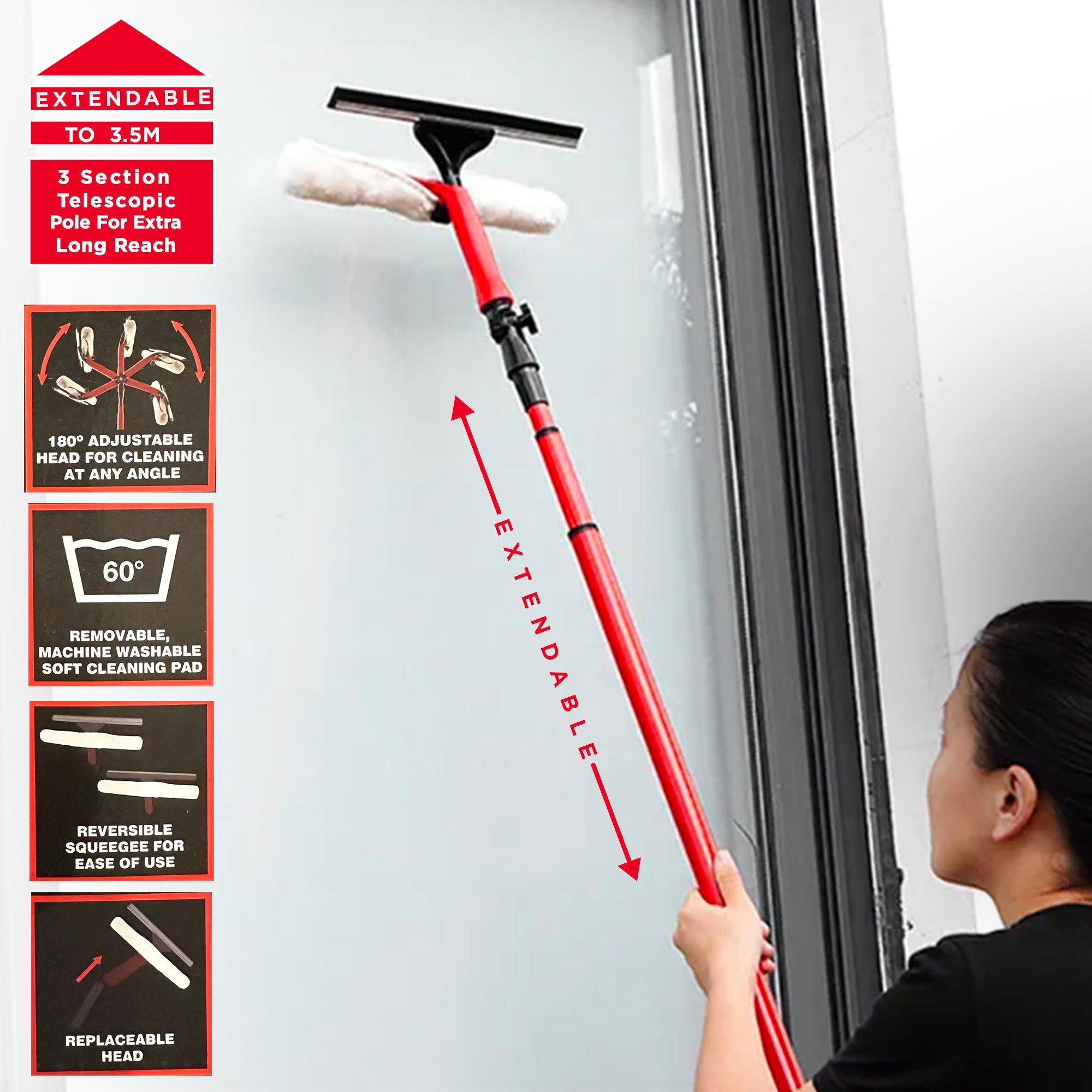 Crvena i crna - Dekton - Dekton Telescopic Wind Cleaning Kit - 2