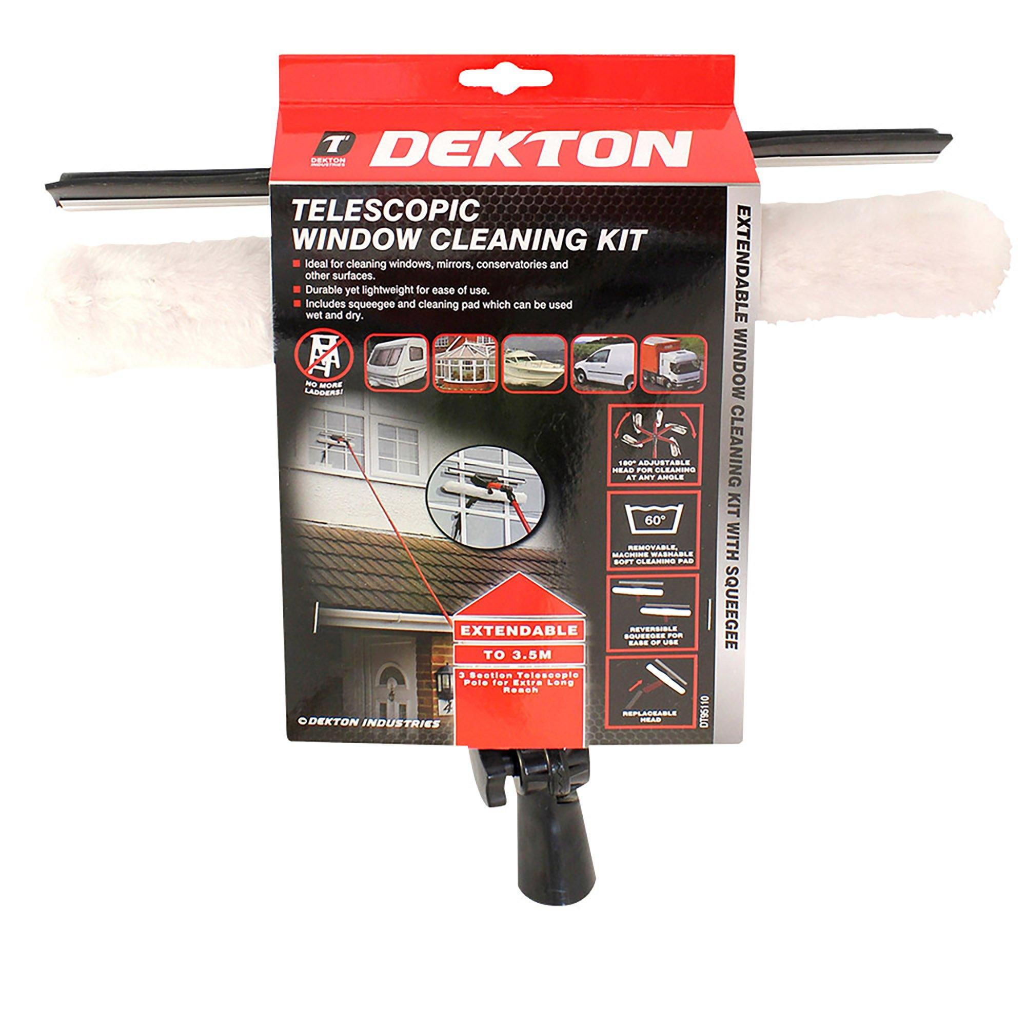 Crvena i crna - Dekton - Dekton Telescopic Wind Cleaning Kit - 3