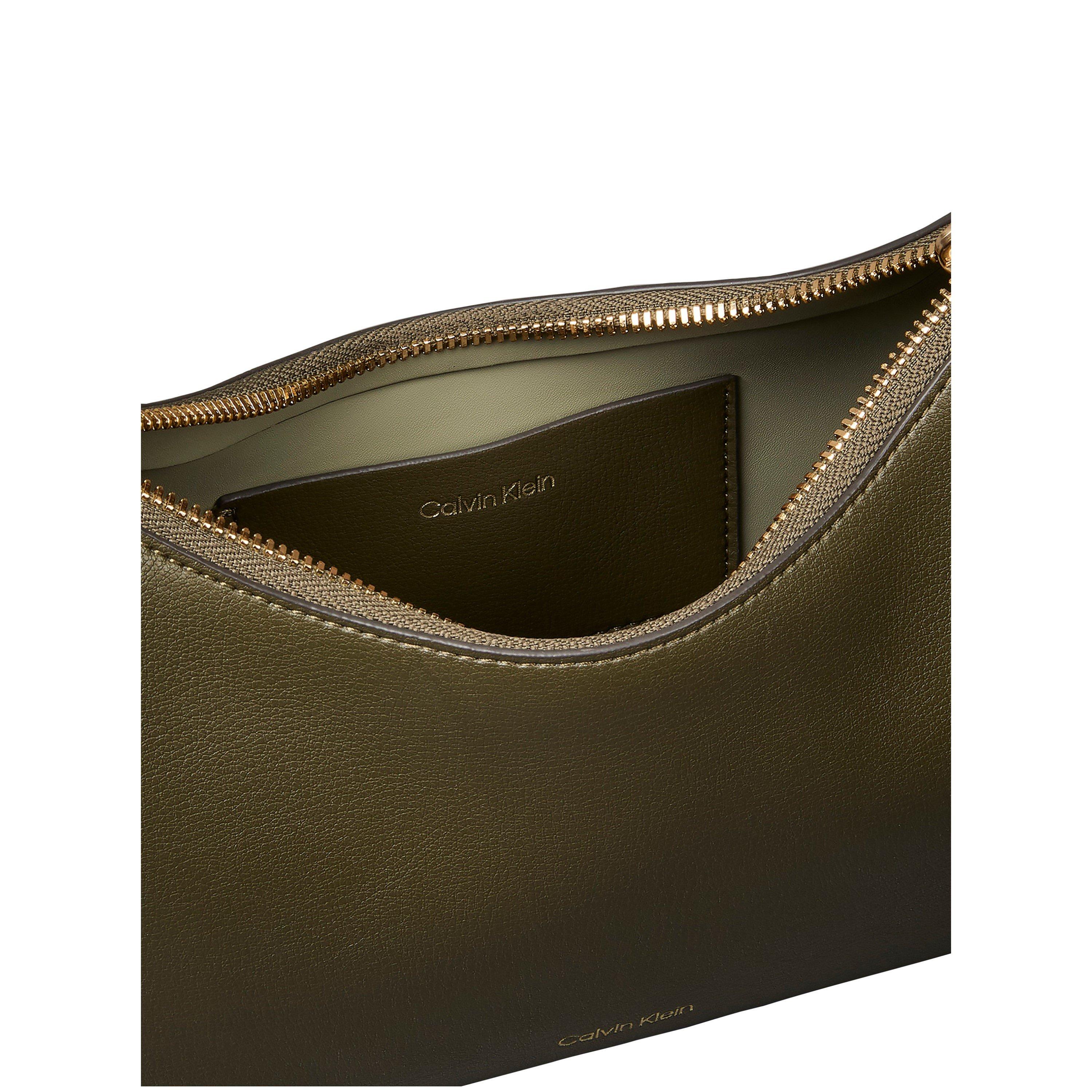Olive Night - Calvin Klein - Women's Small Shoulder Bag - 2