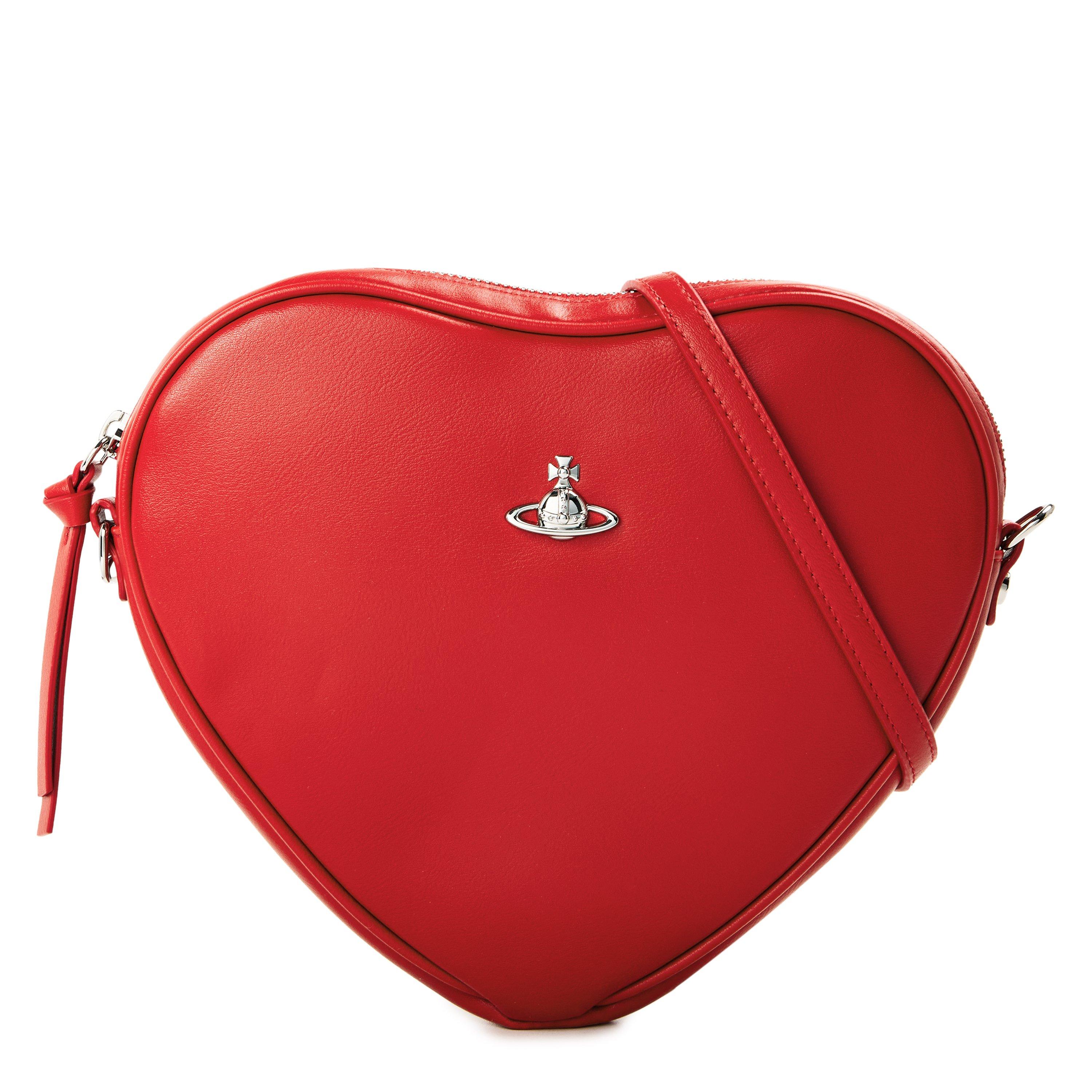 Vivienne Westwood Women's Red Alexa Heart Shoulder Bag - Image 2