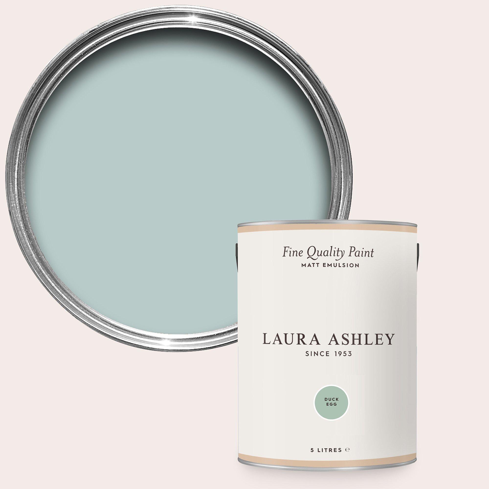 Duck Egg - Laura Ashley - Laura Ashley Matt Emulsion Paint  - Duck Egg - 1